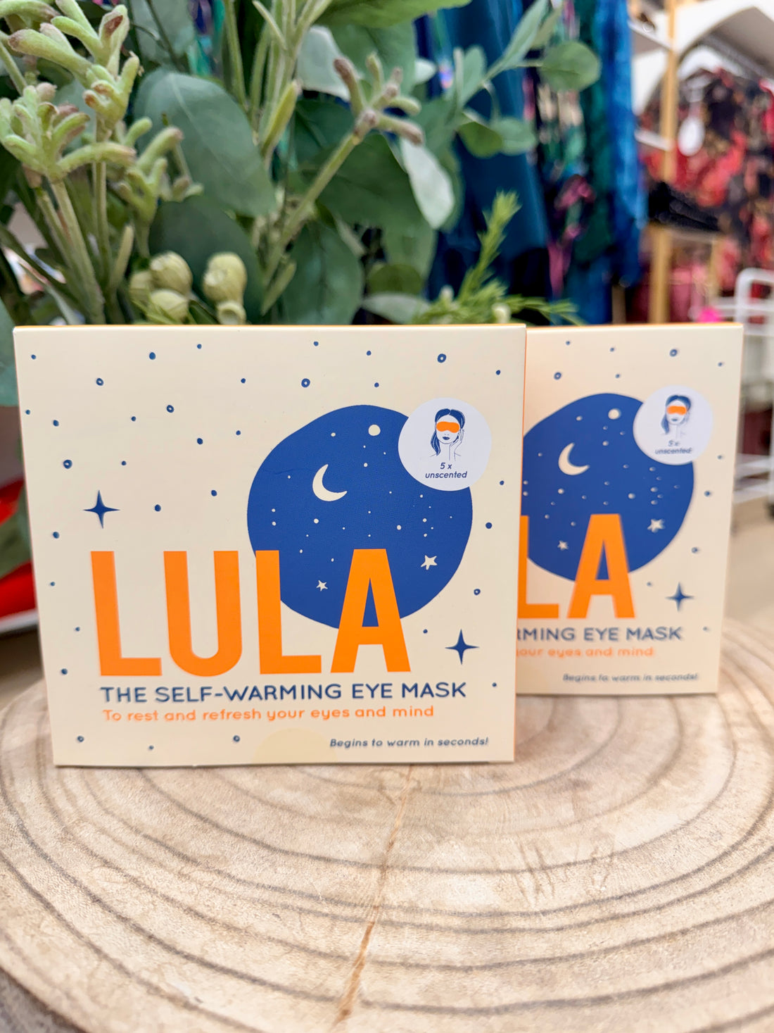 LULA SELF-WARMING EYE MASK (5 MASKS) - UNSCENTED