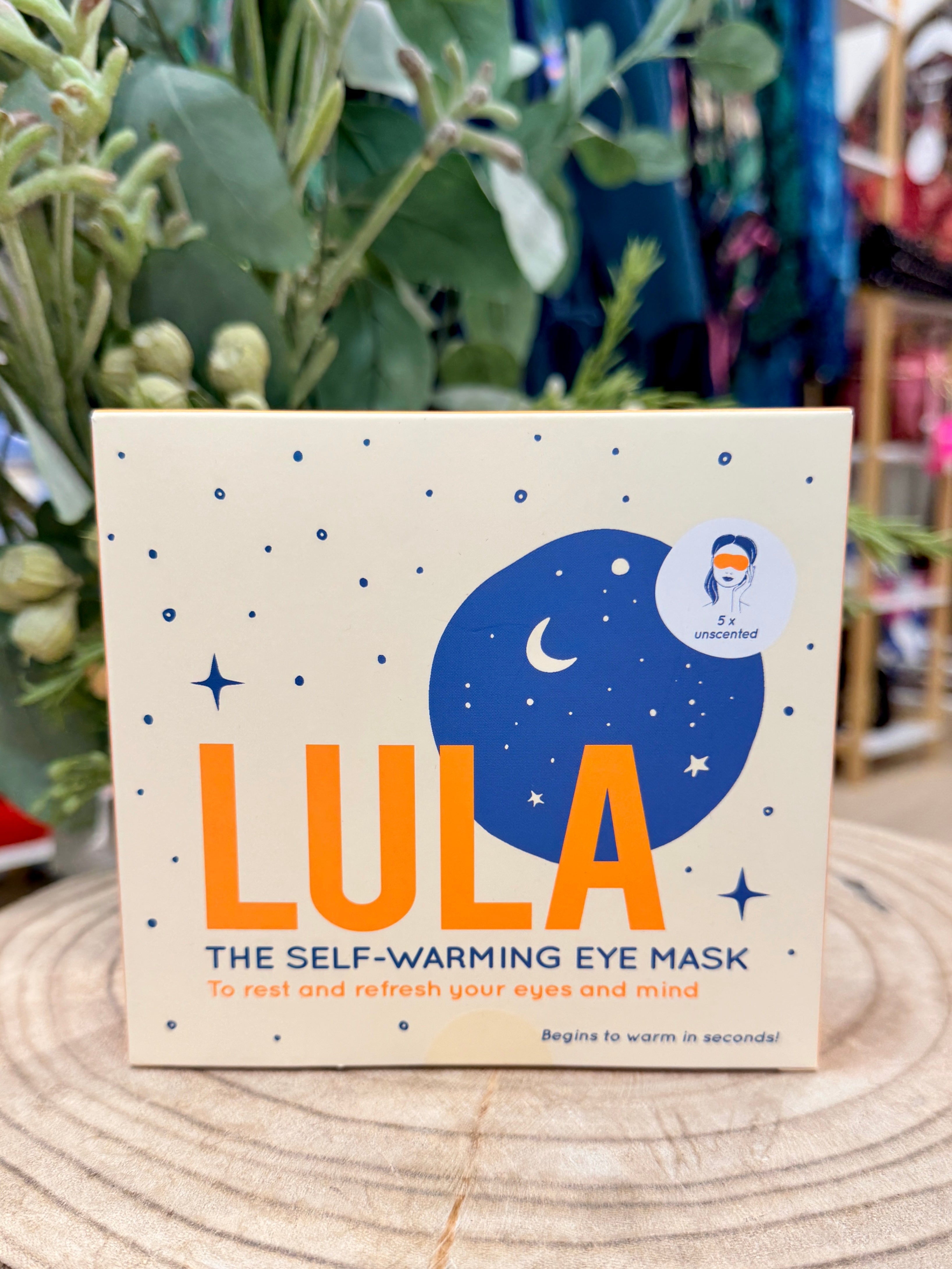 LULA SELF-WARMING EYE MASK (5 MASKS) - UNSCENTED