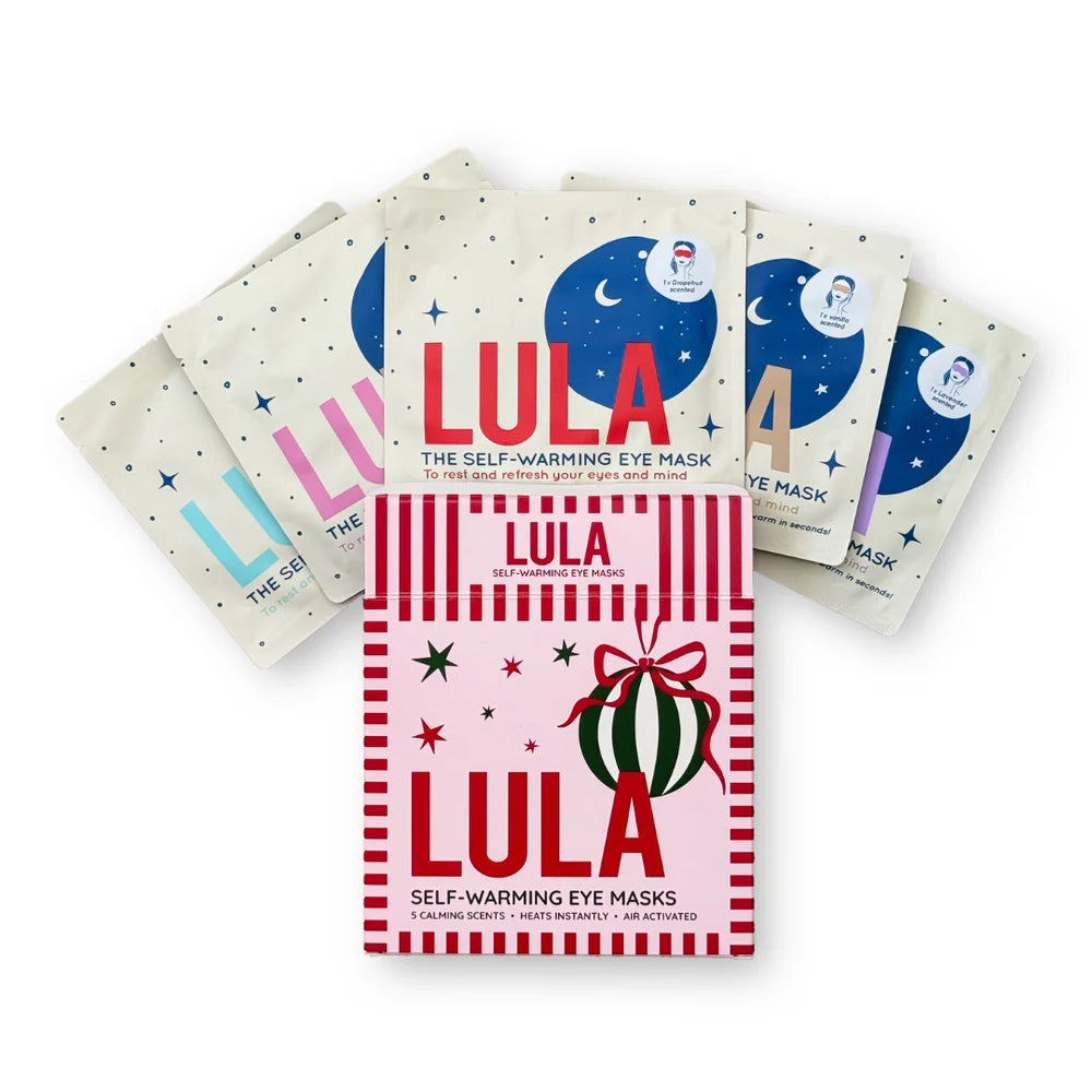 LULA SELF-WARMING EYE MASK (5 MASKS) - XMAS
