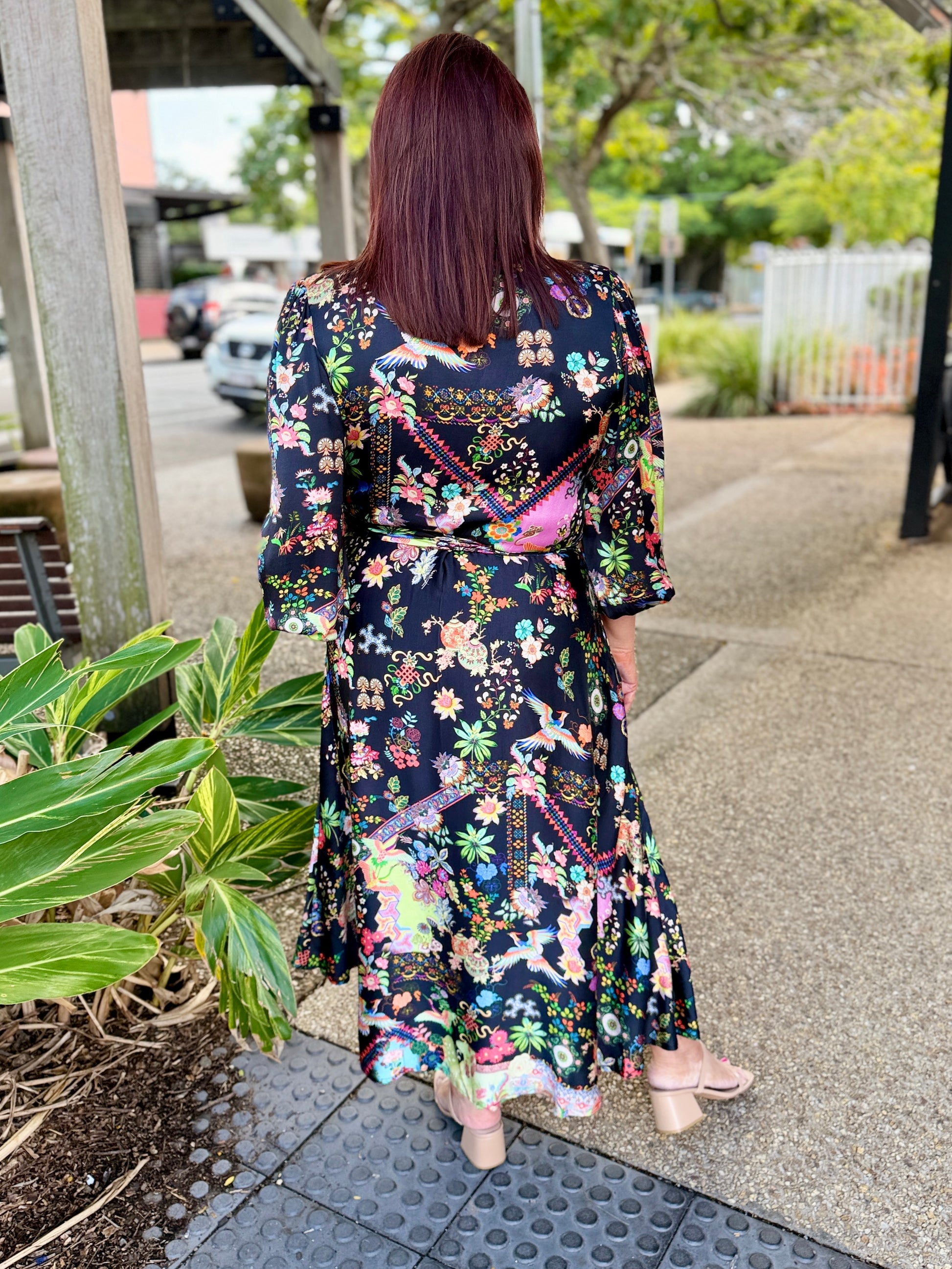Lala Maxi Dress – Steel