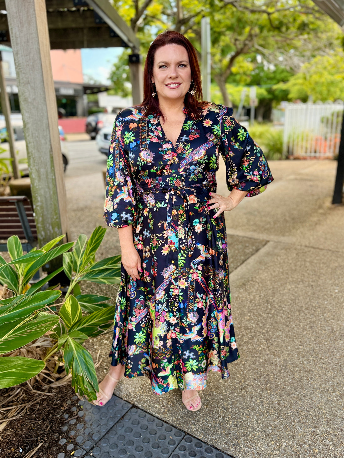 Lala Maxi Dress – Steel
