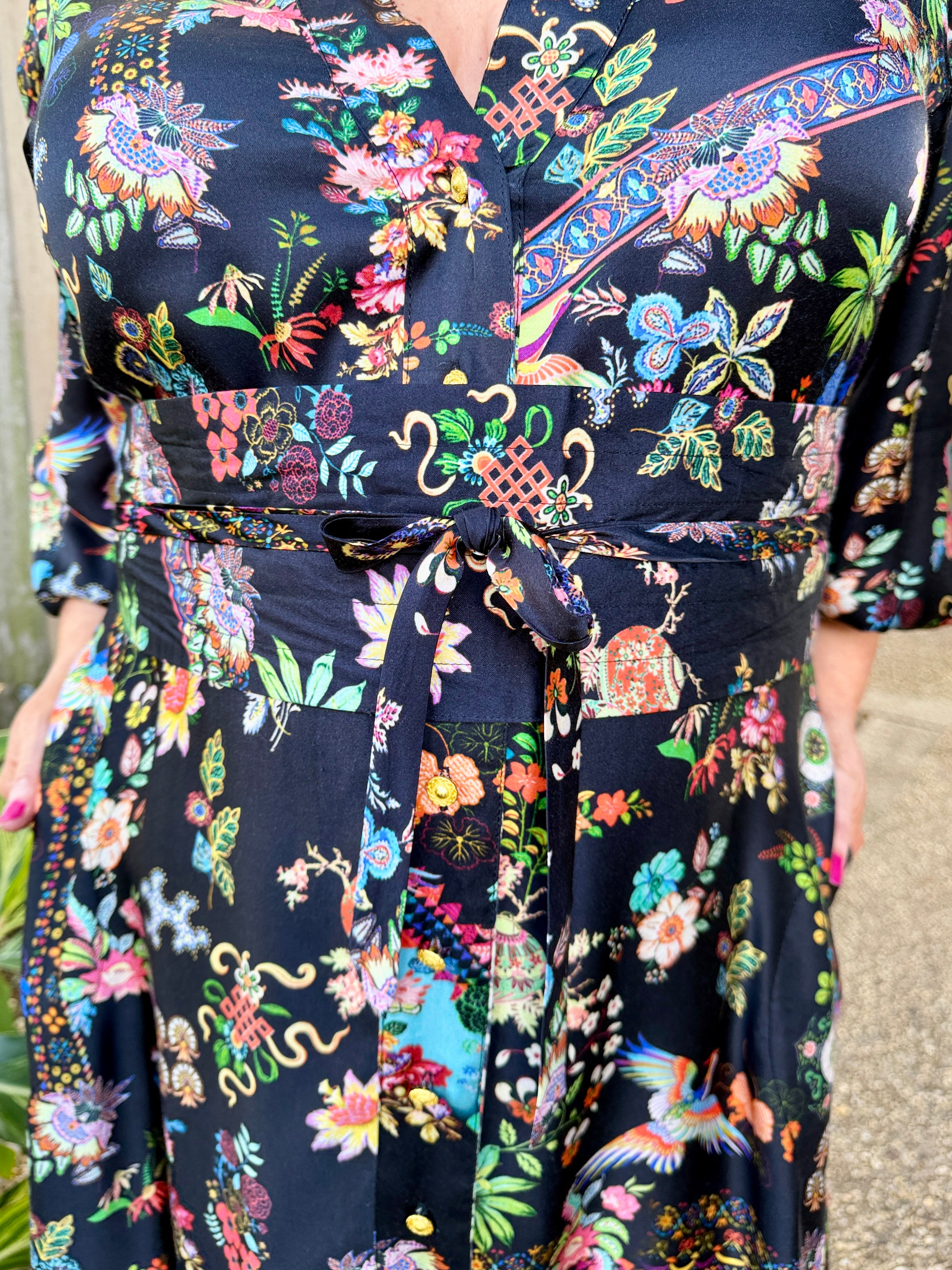 Lala Maxi Dress – Steel