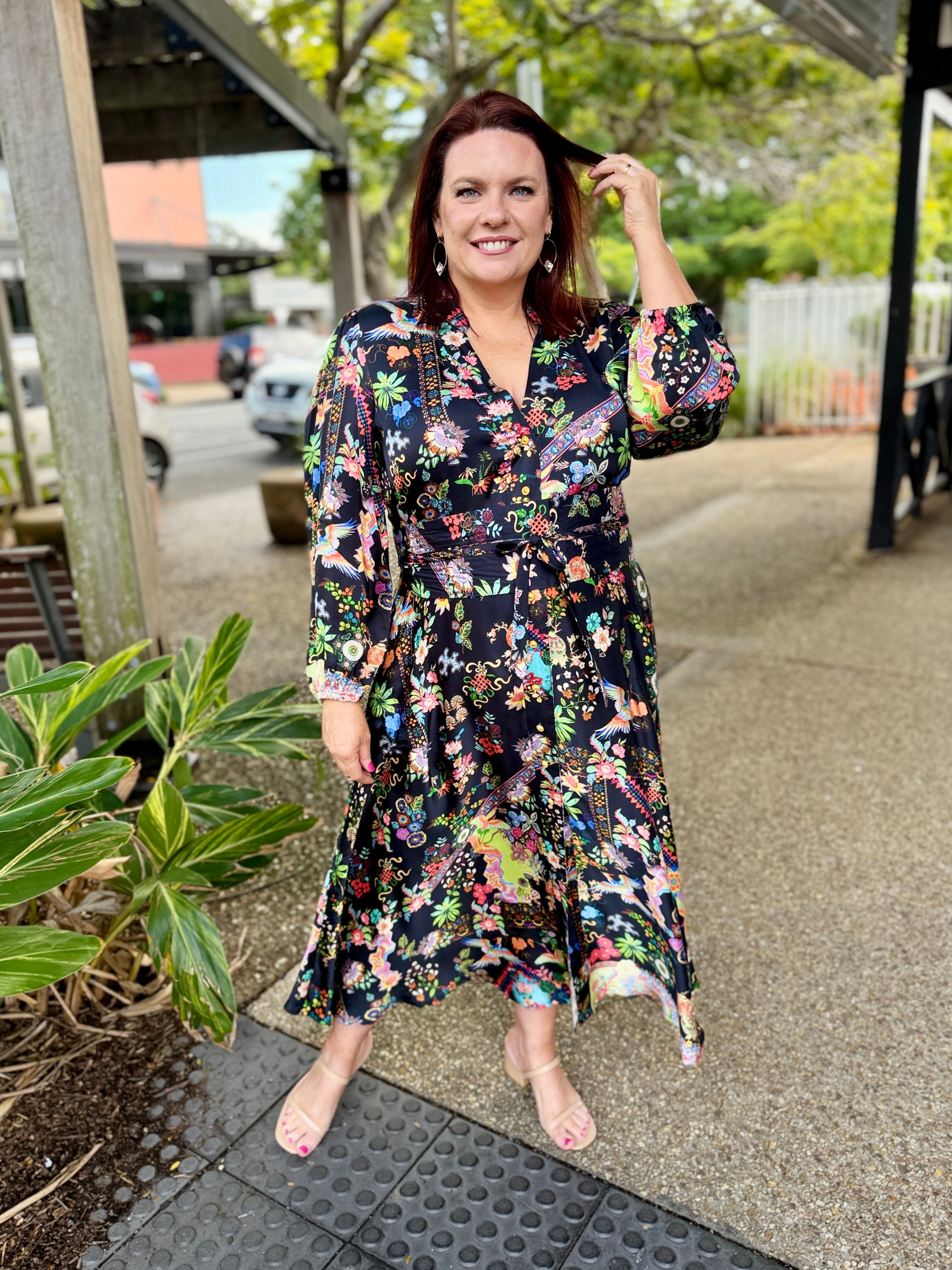 Lala Maxi Dress – Steel