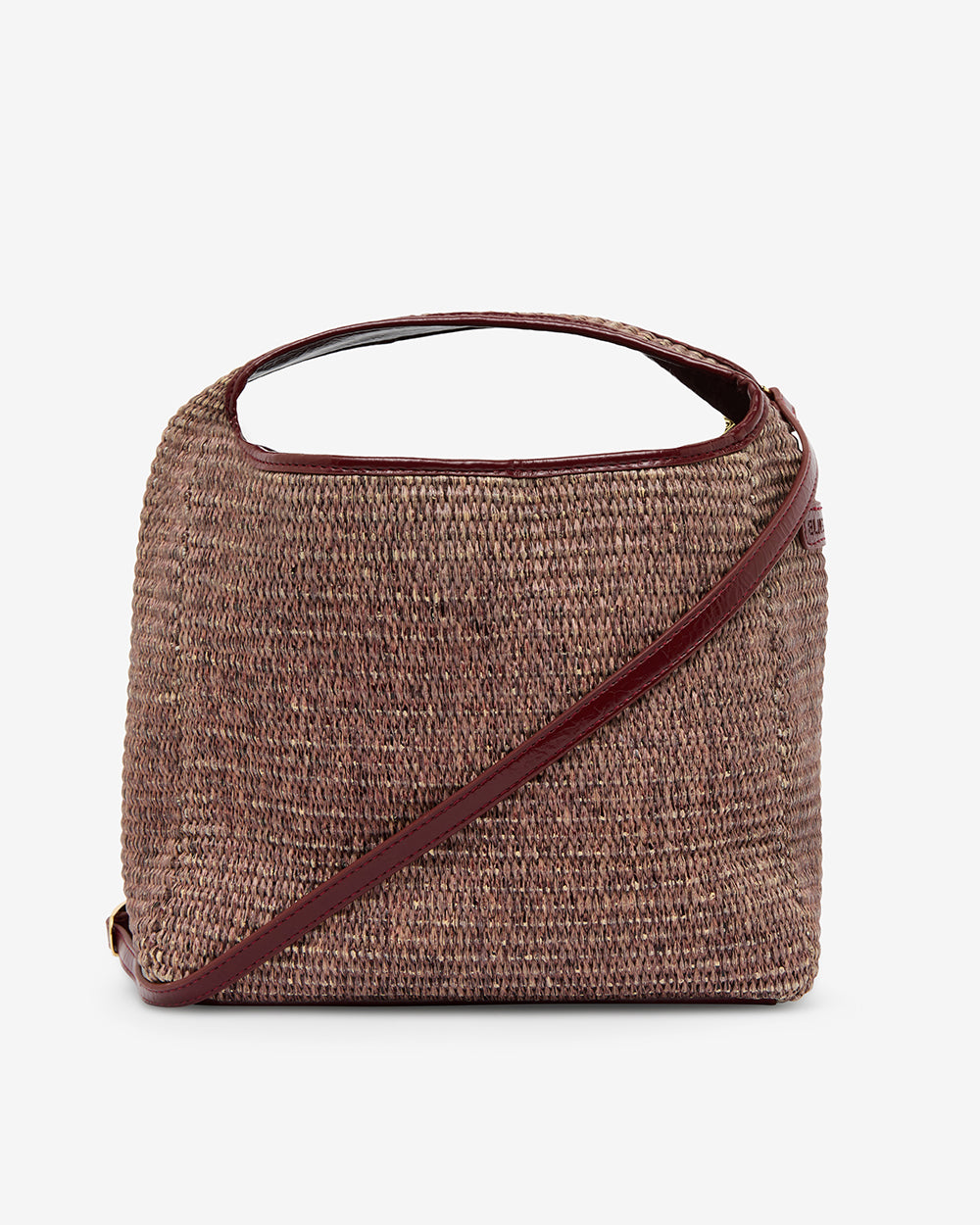 Linton Weave Xbody - Burgundy/Coco