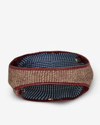 Linton Weave Xbody - Burgundy/Coco