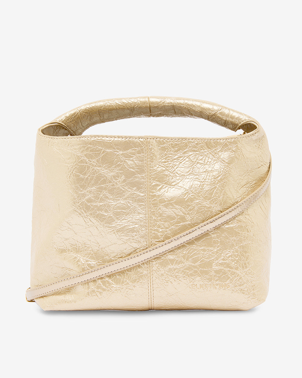 Linton Crossbody Large - Light Gold Crinkle