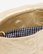 Linton Crossbody Large - Light Gold Crinkle