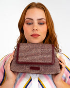 Lugano Xbody - Burgundy/Coco Weave