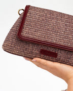 Lugano Xbody - Burgundy/Coco Weave