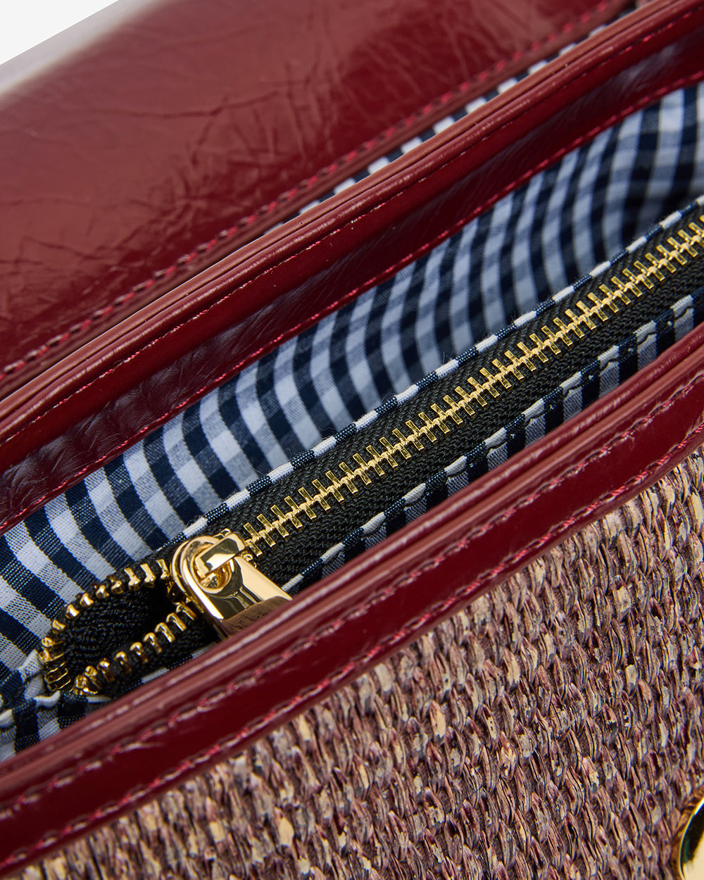 Lugano Xbody - Burgundy/Coco Weave