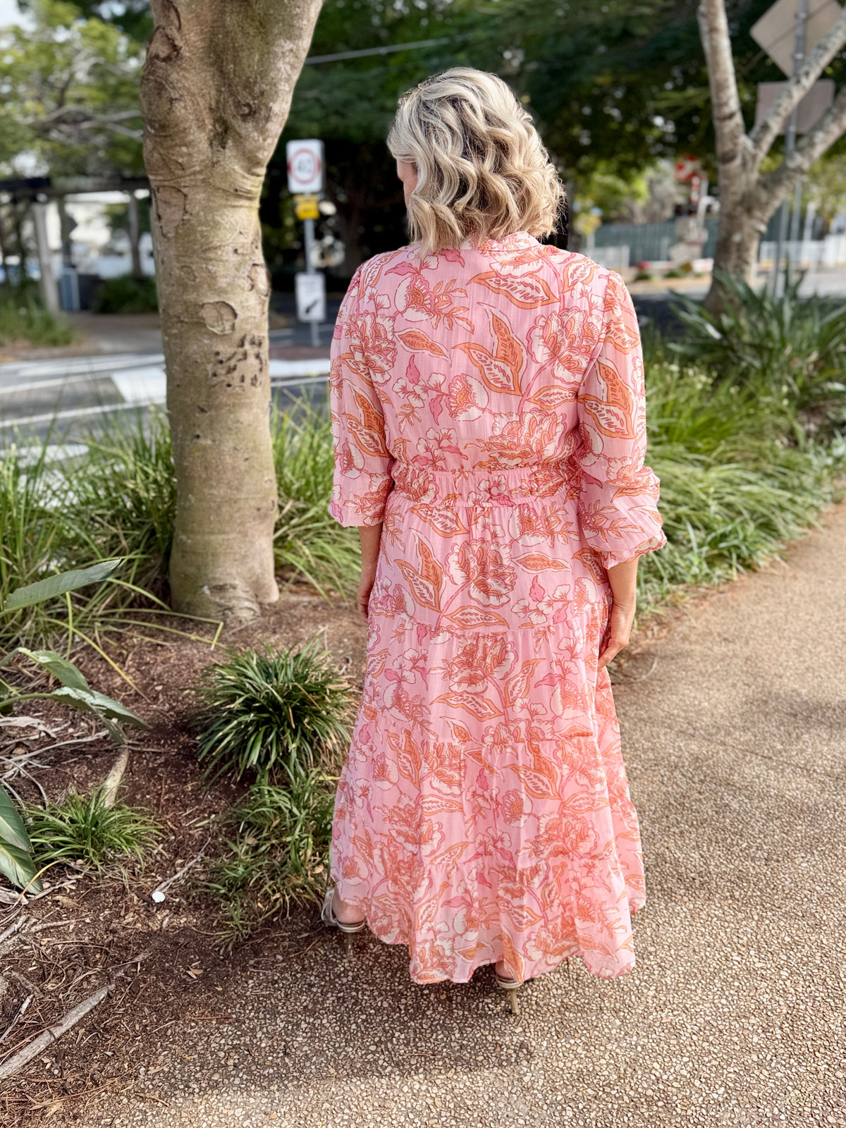 Madelyn Dress - Blush Boho