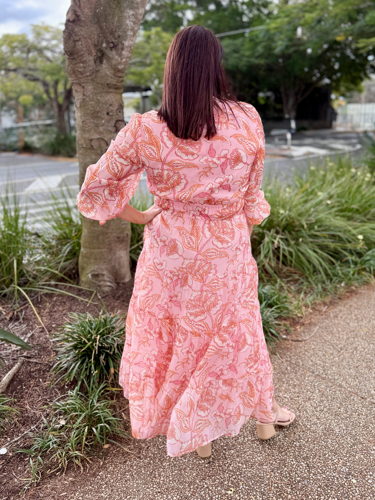 Madelyn Dress - Blush Boho