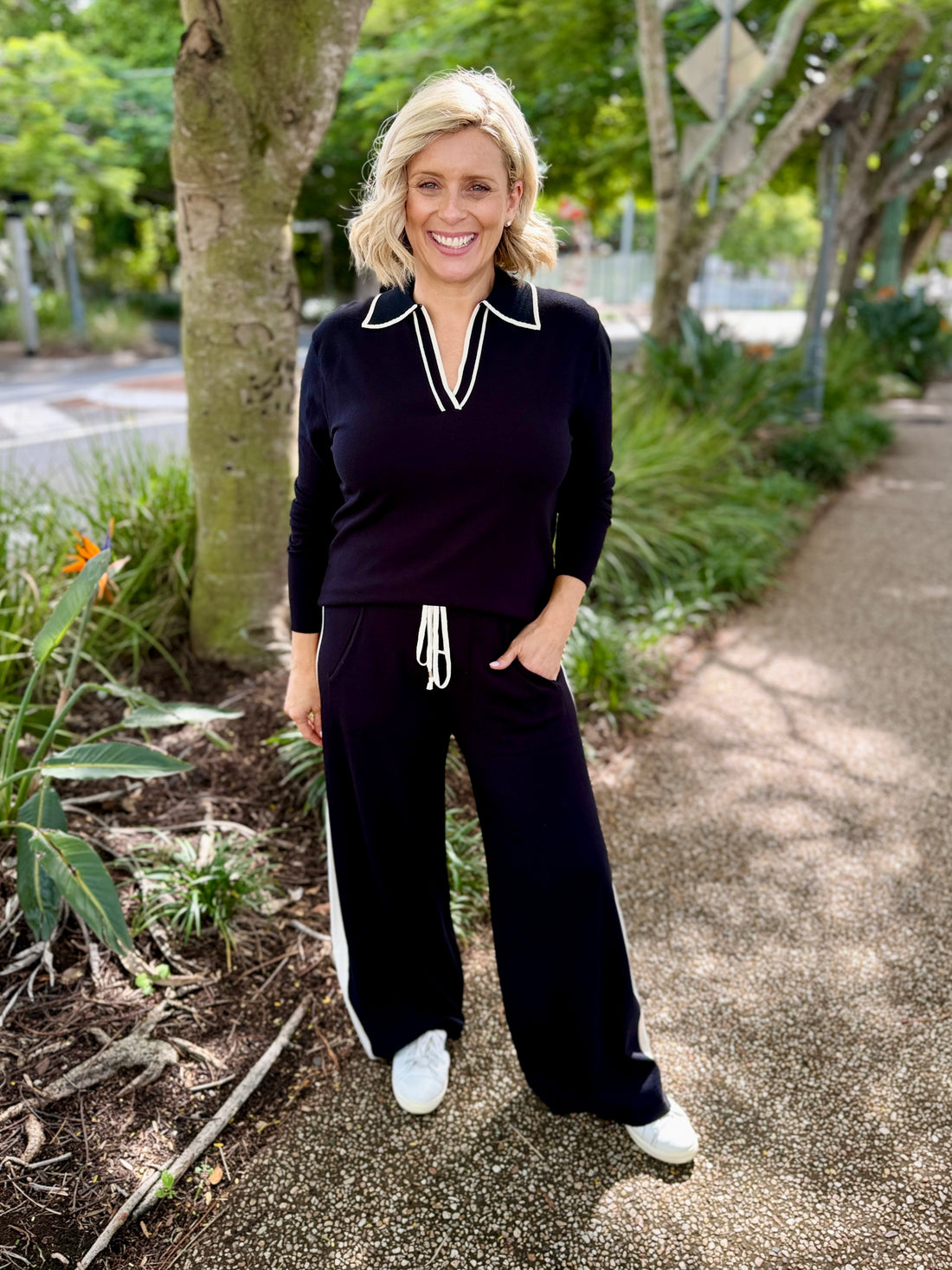 Makenna Knit Pant - Black