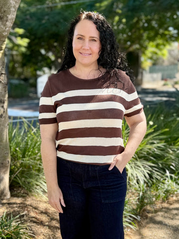 Marcelle T-Shirt - Taupe
