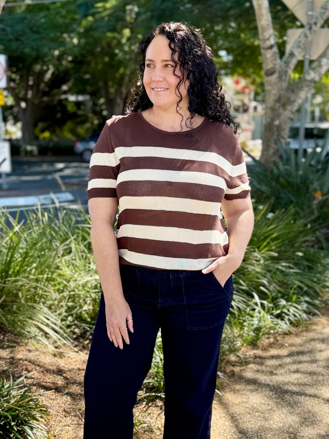 Marcelle T-Shirt - Taupe