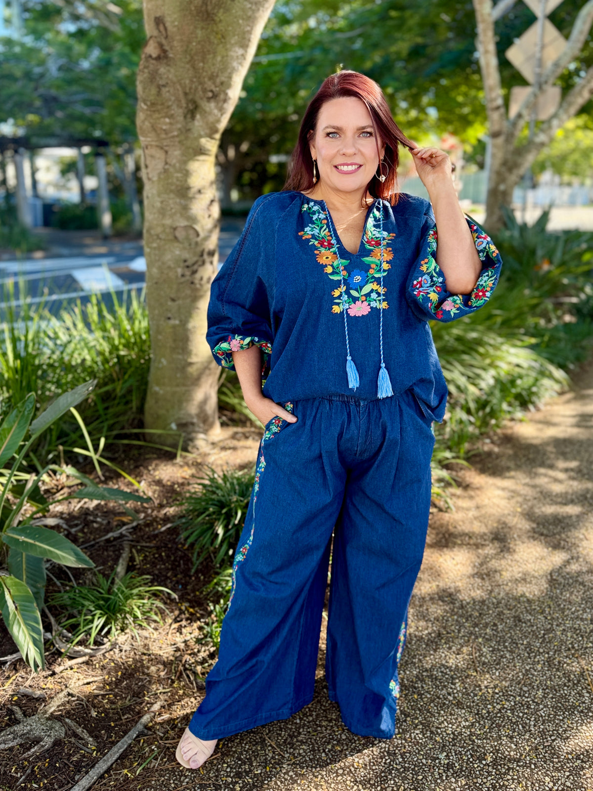 Montana Denim Top