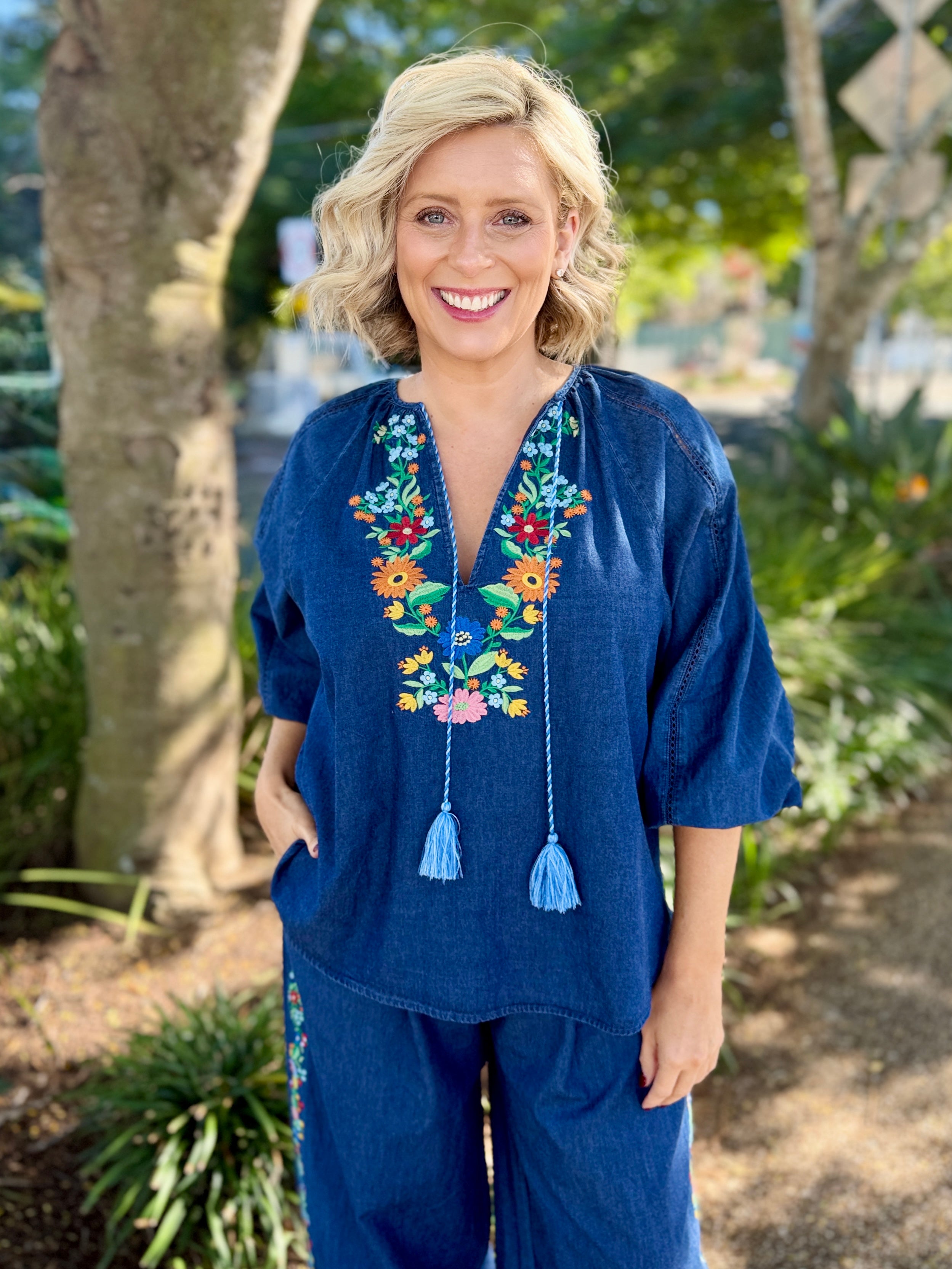 Montana Denim Top