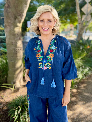 Montana Denim Top