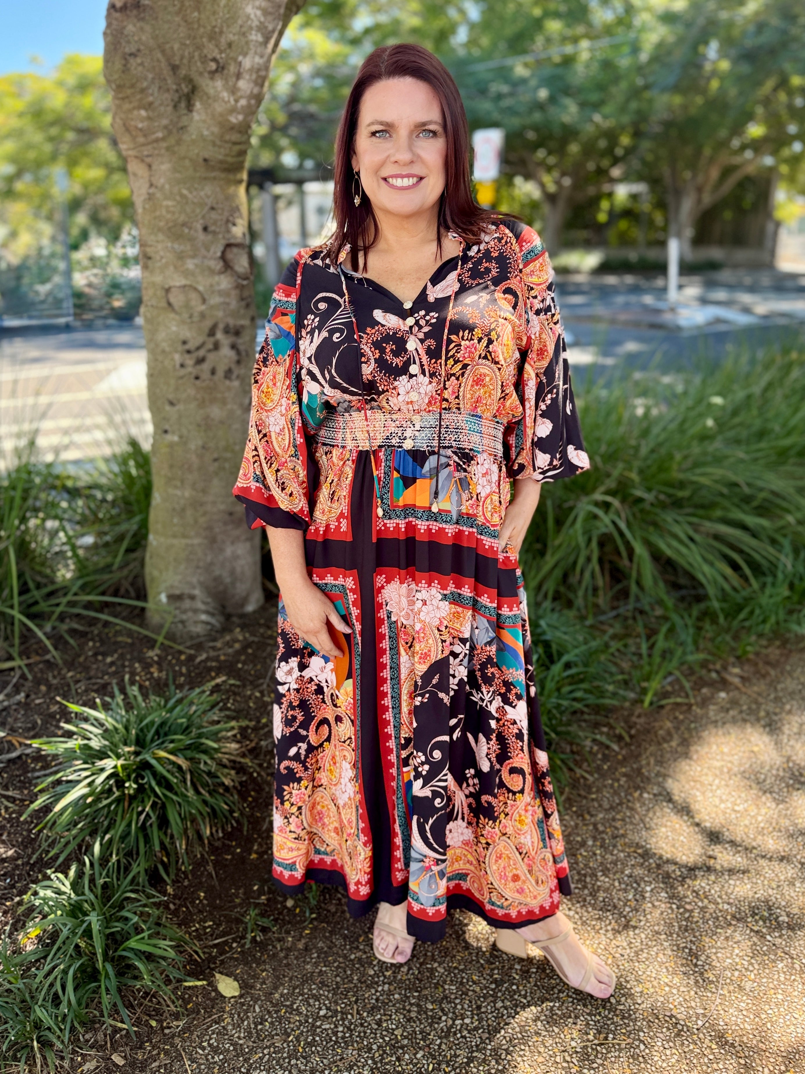 Noir Maxi Dress
