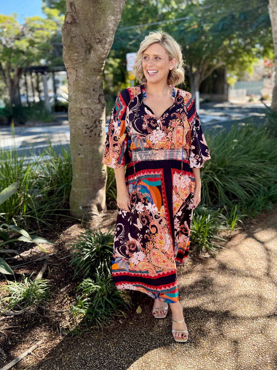 Noir Maxi Dress