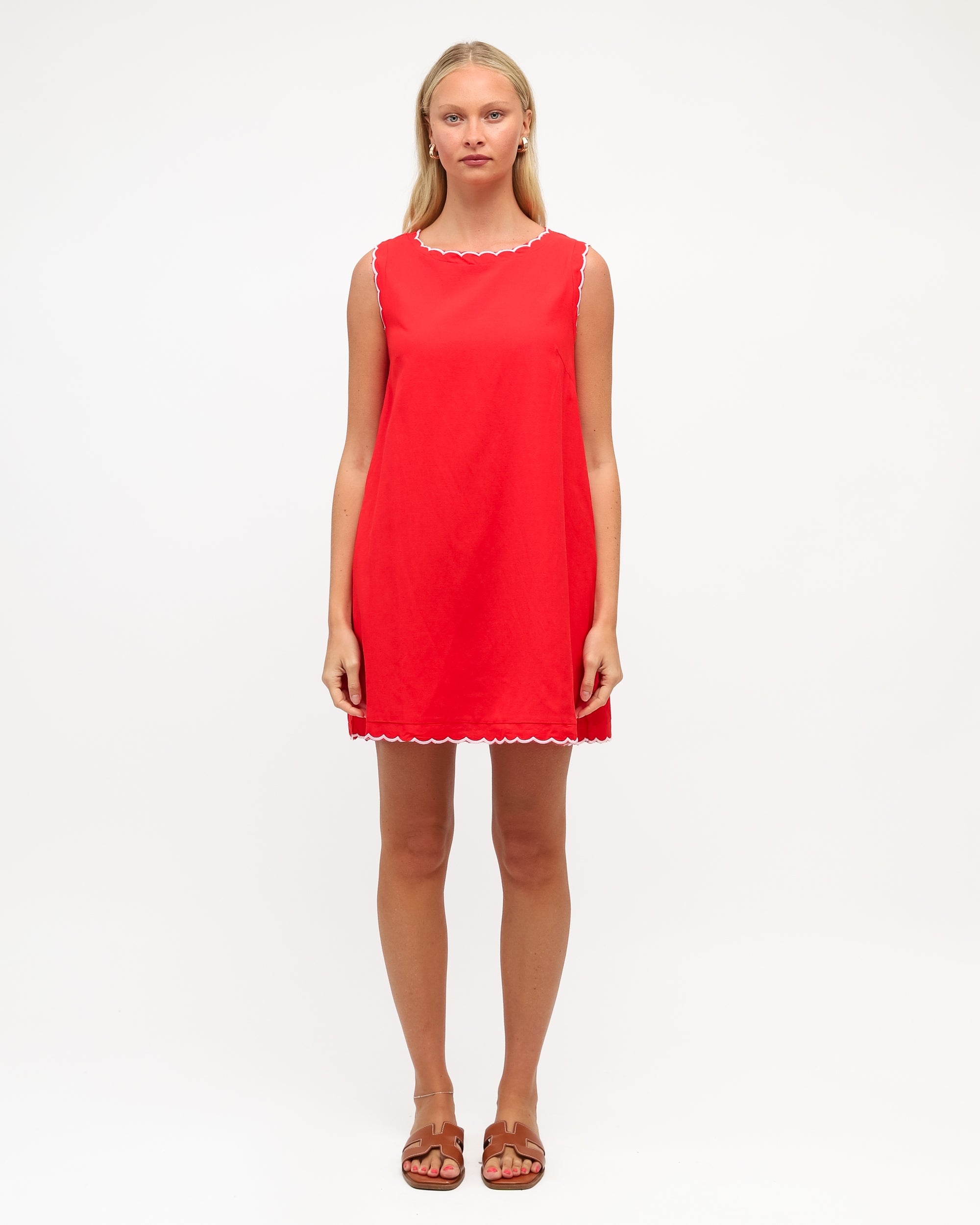 Holly Scallop Dress