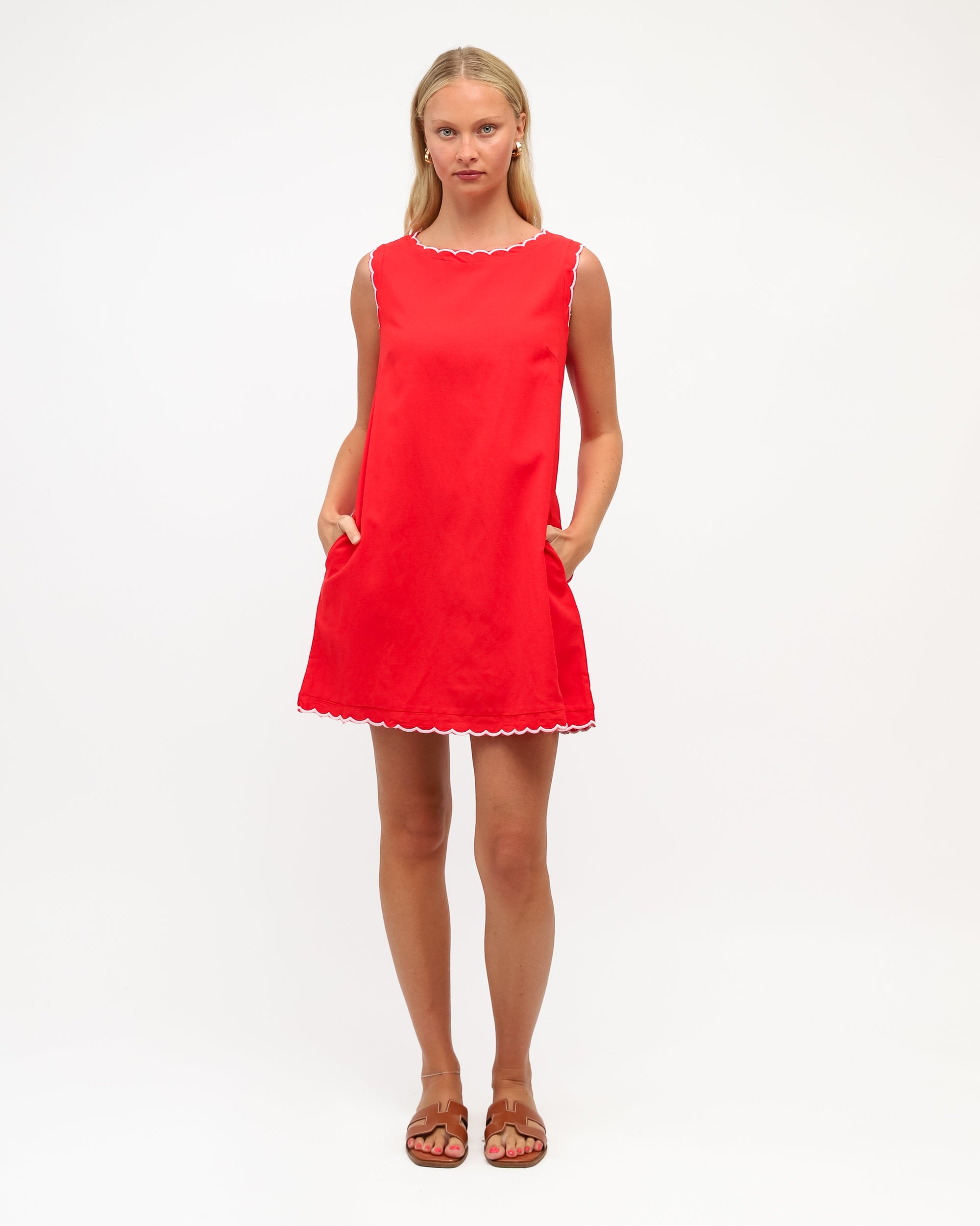 Holly Scallop Dress