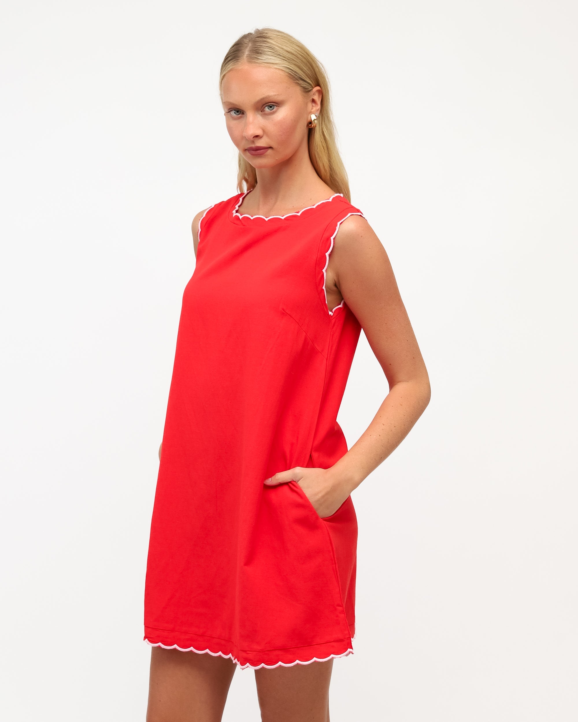Holly Scallop Dress
