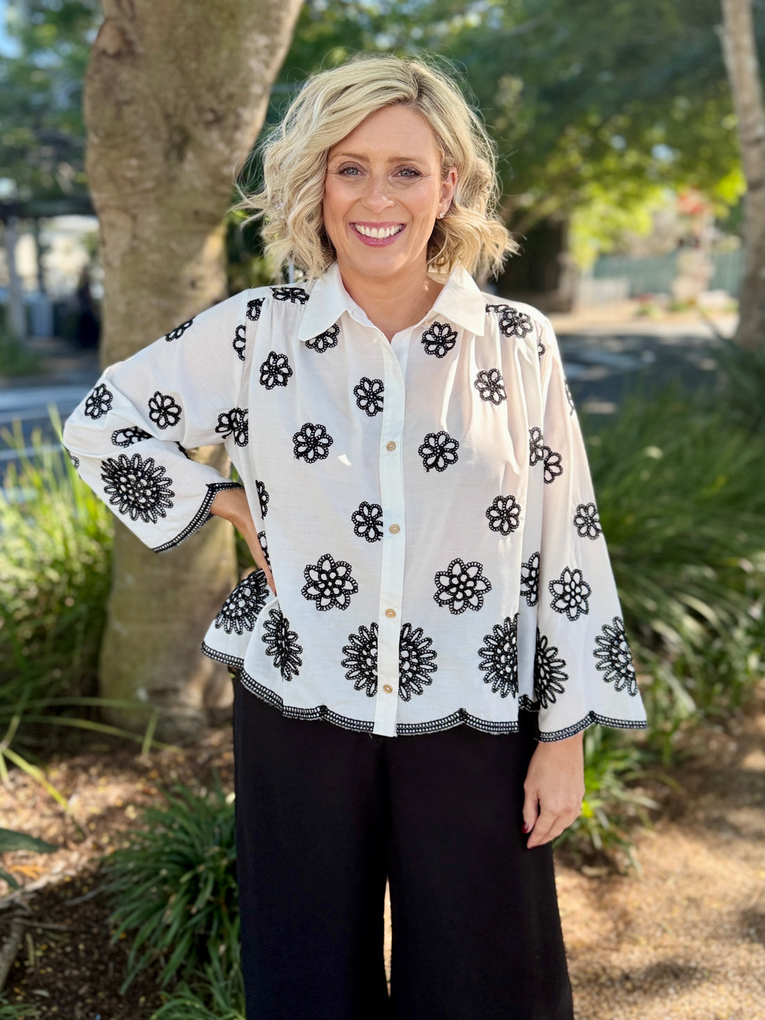 Paloma Emb Shirt