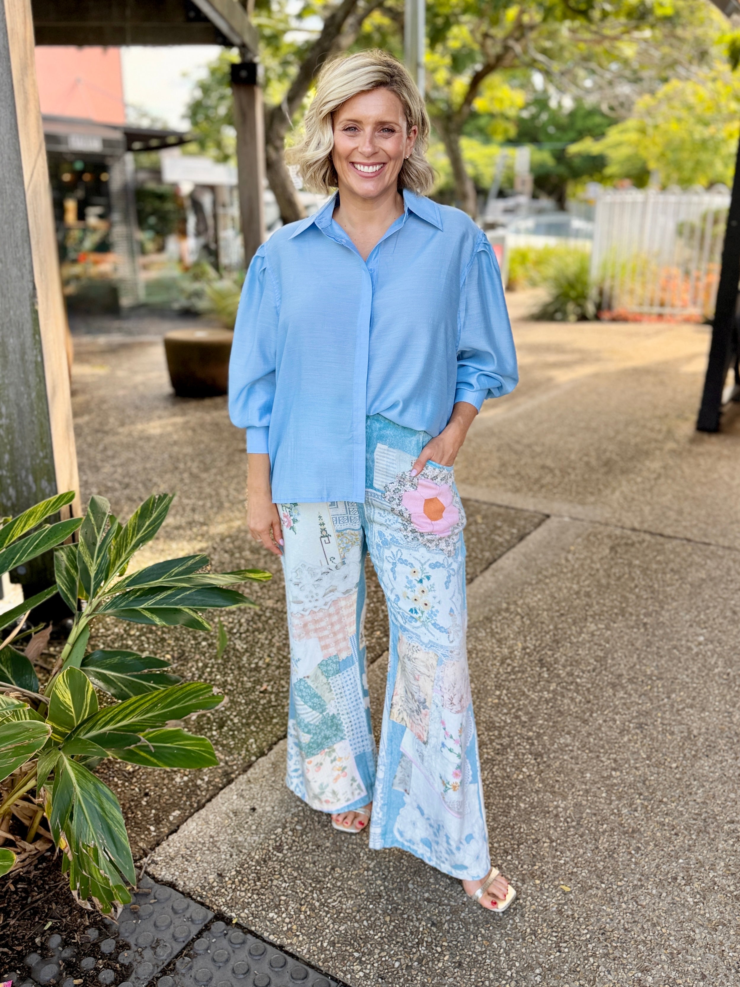 Perry Patchwork Jean