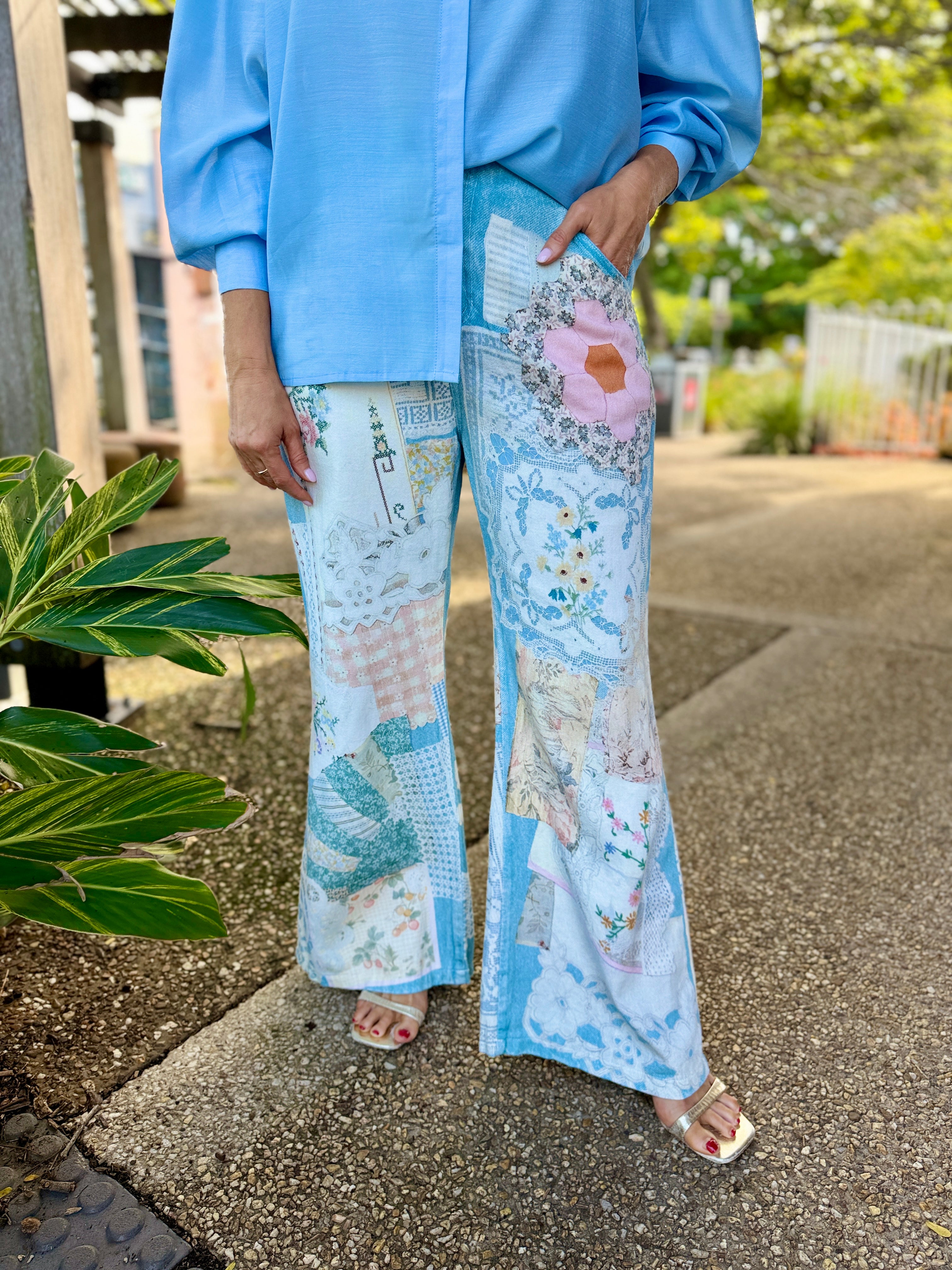Perry Patchwork Jean