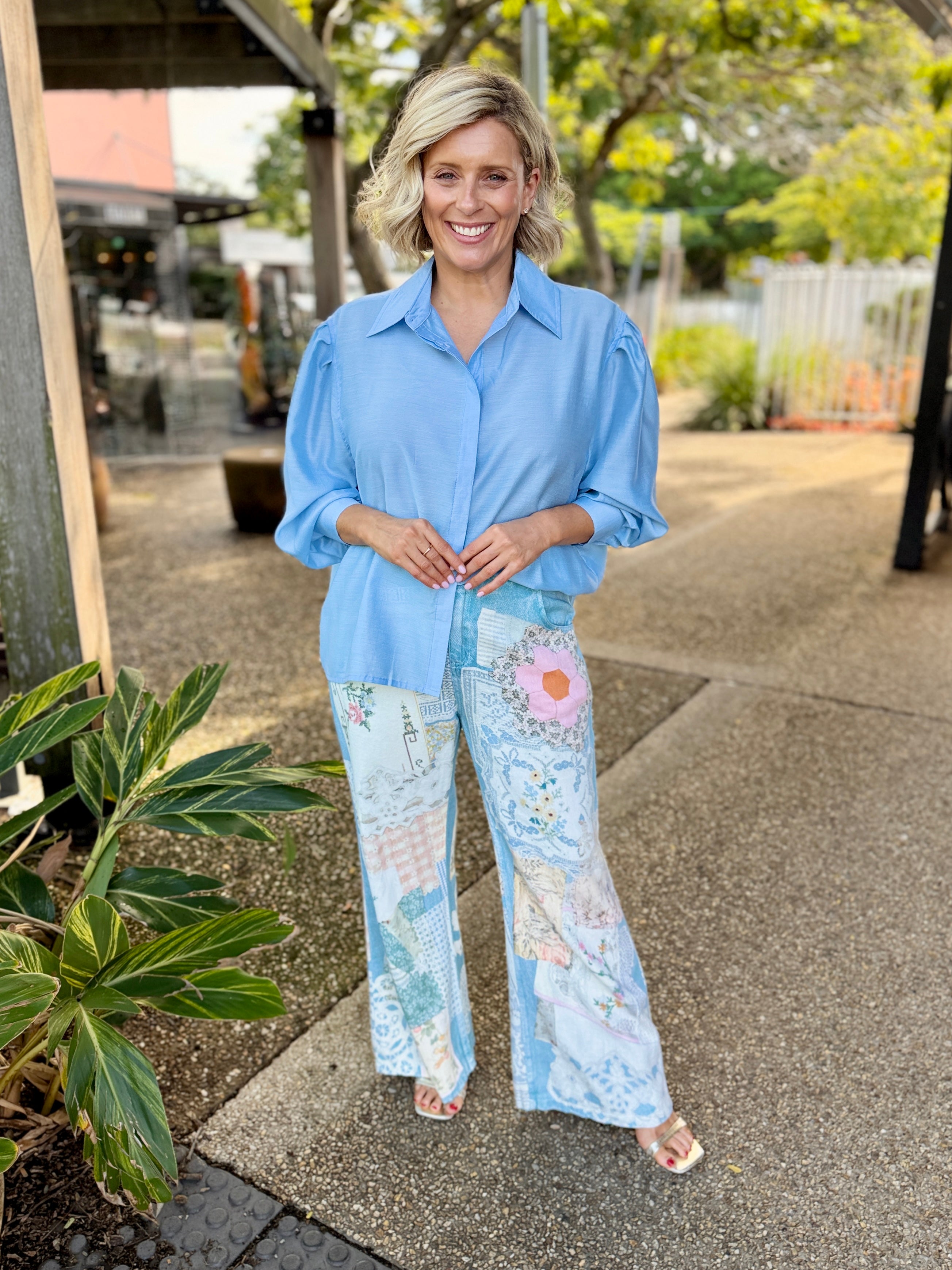 Perry Patchwork Jean