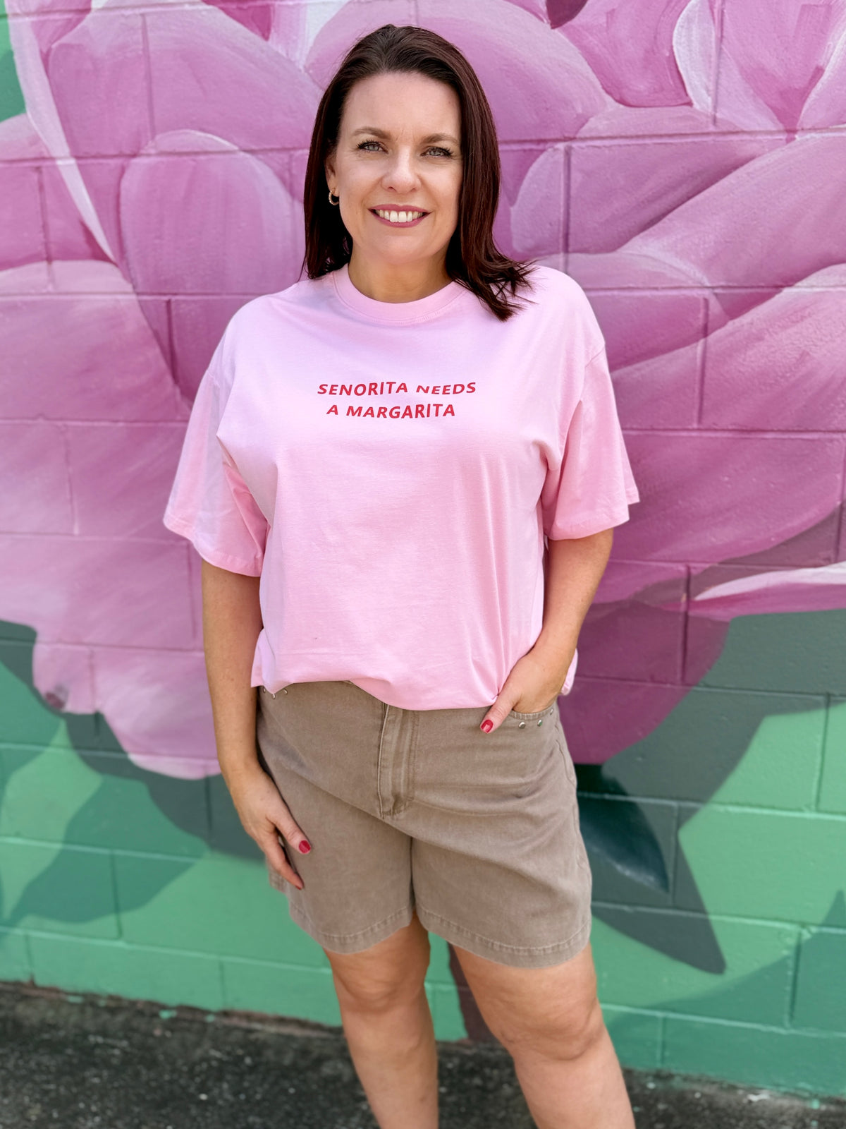 Senorita Margs Tee - Pink
