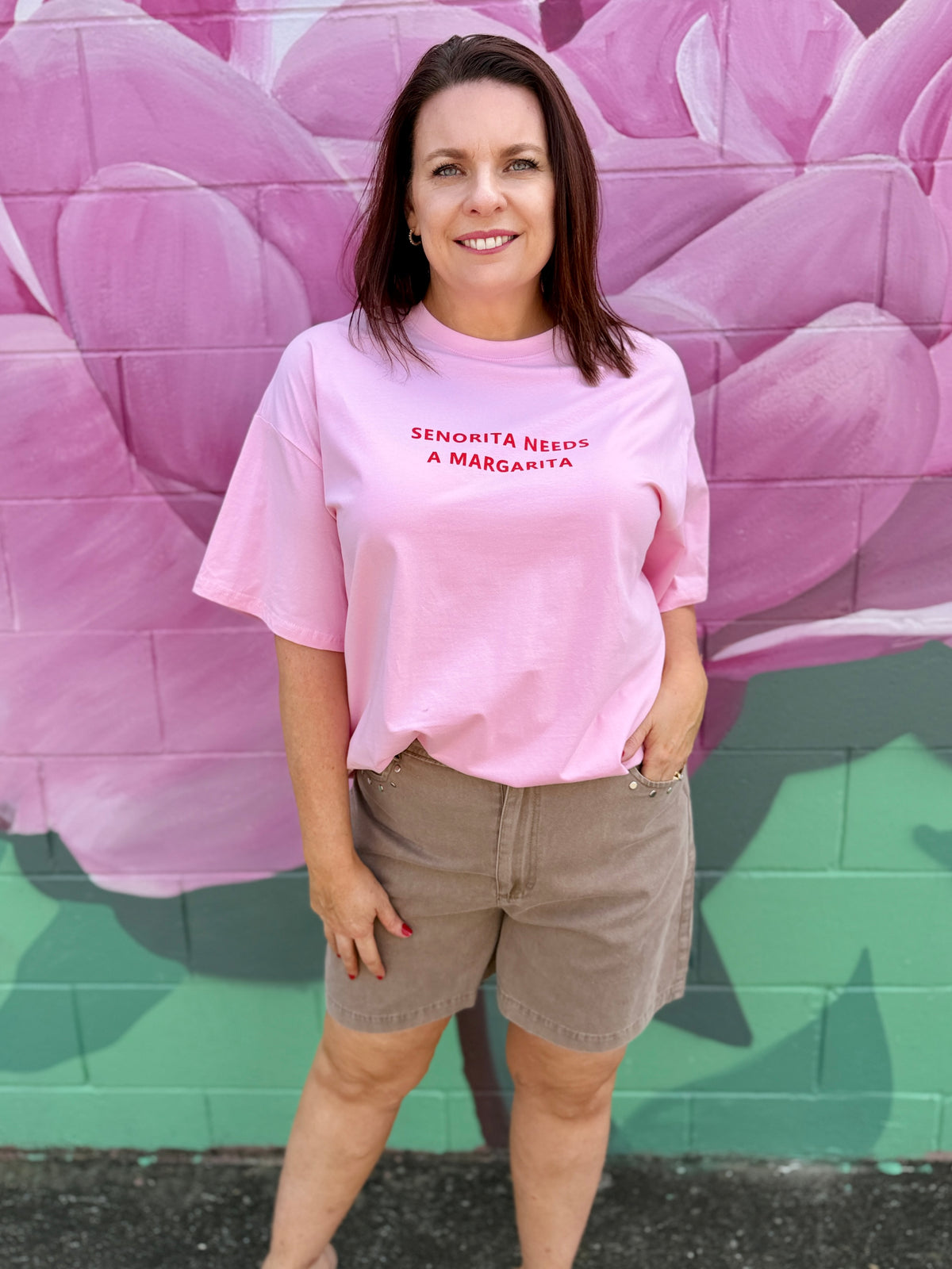 Senorita Margs Tee - Pink