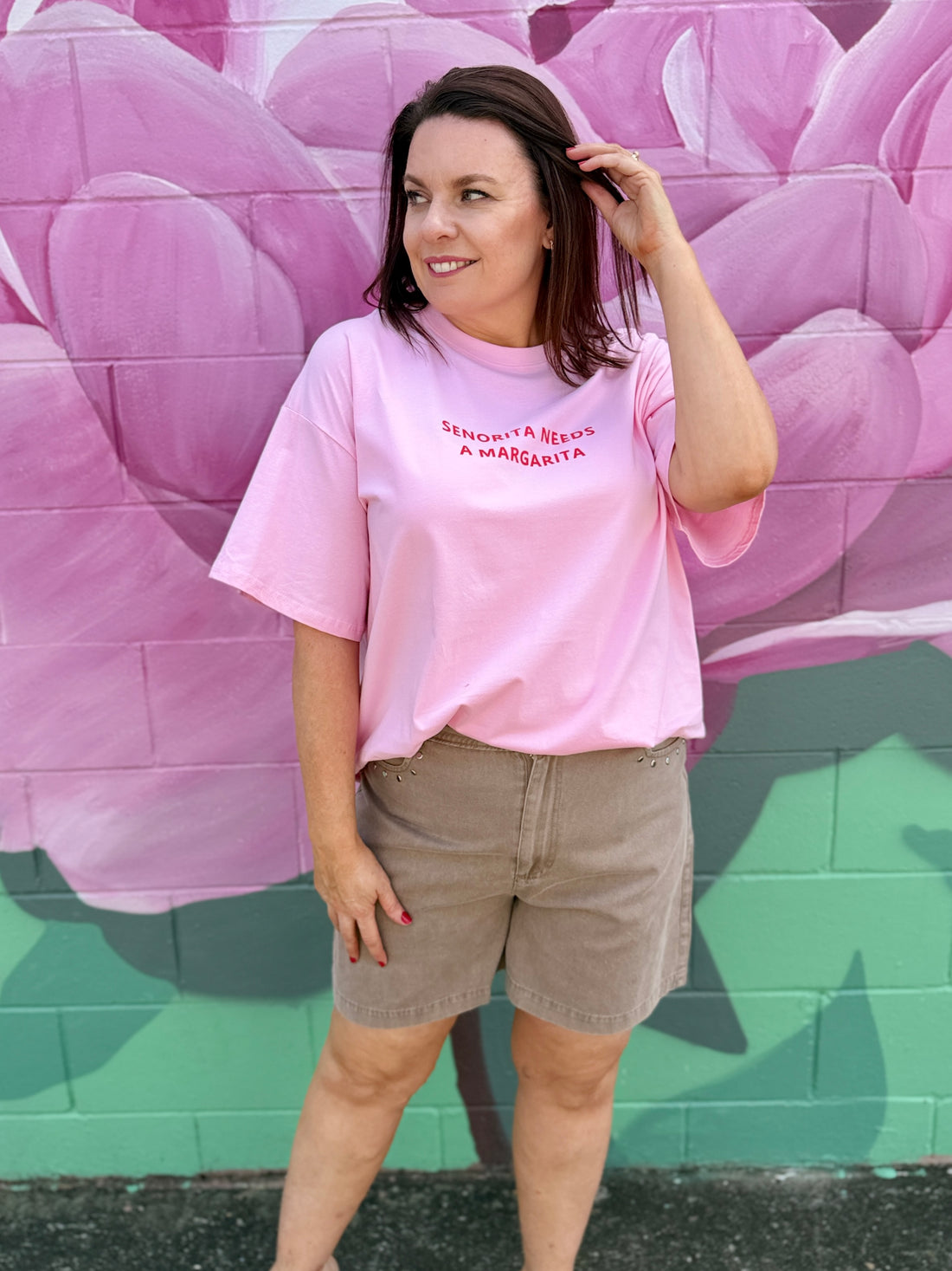Senorita Margs Tee - Pink