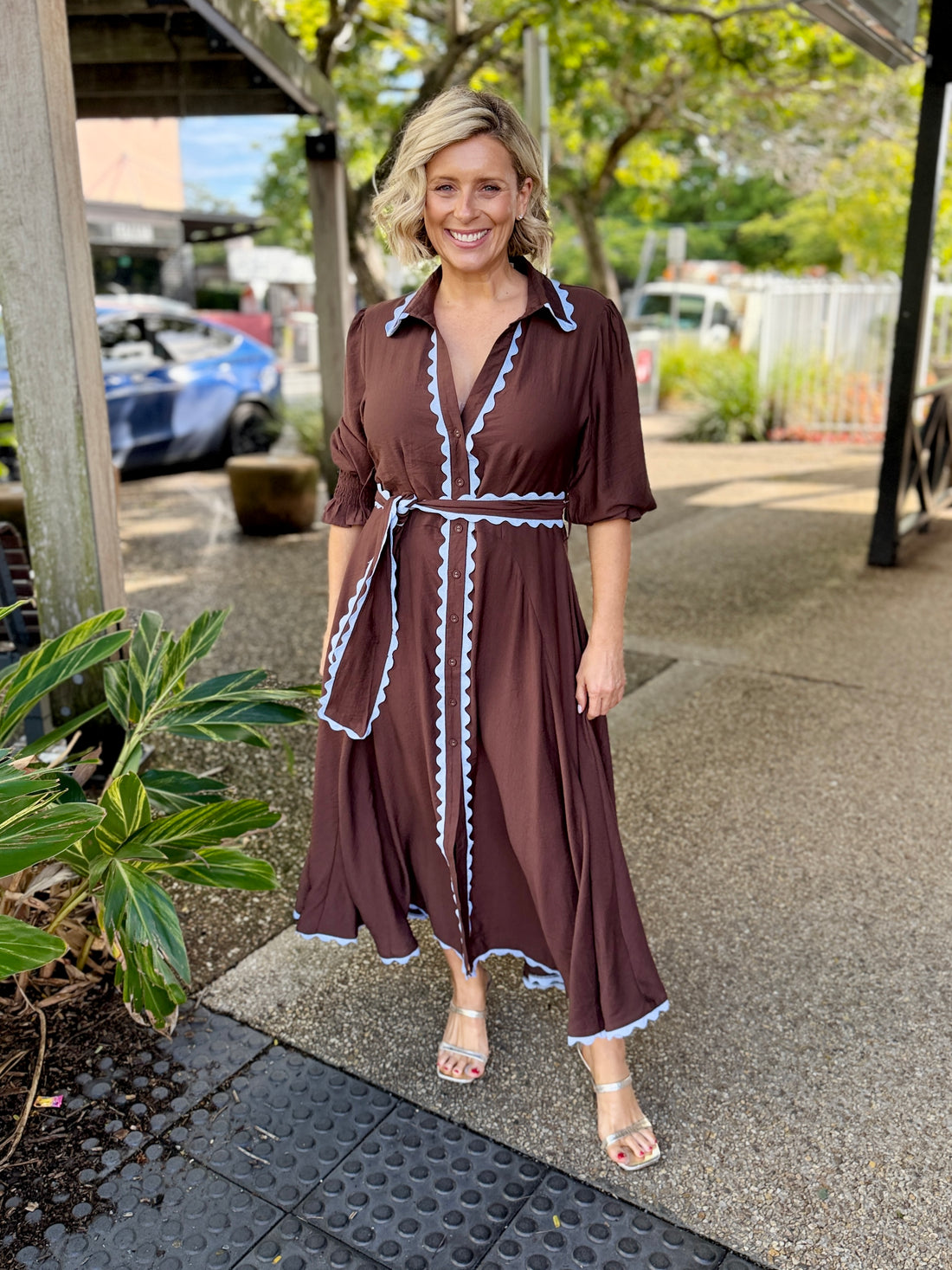 Poppy Dress - Choc