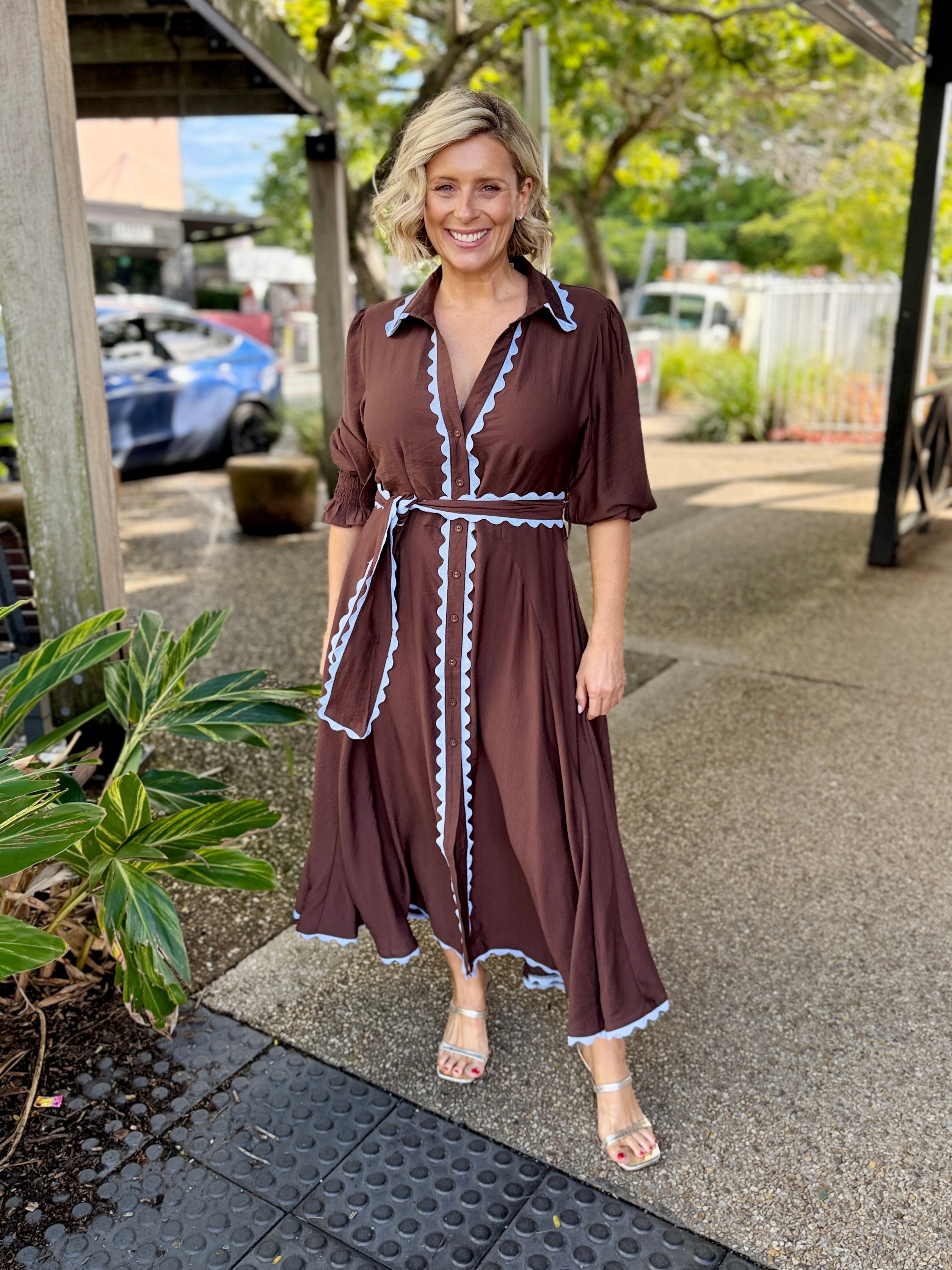 Poppy Dress - Choc