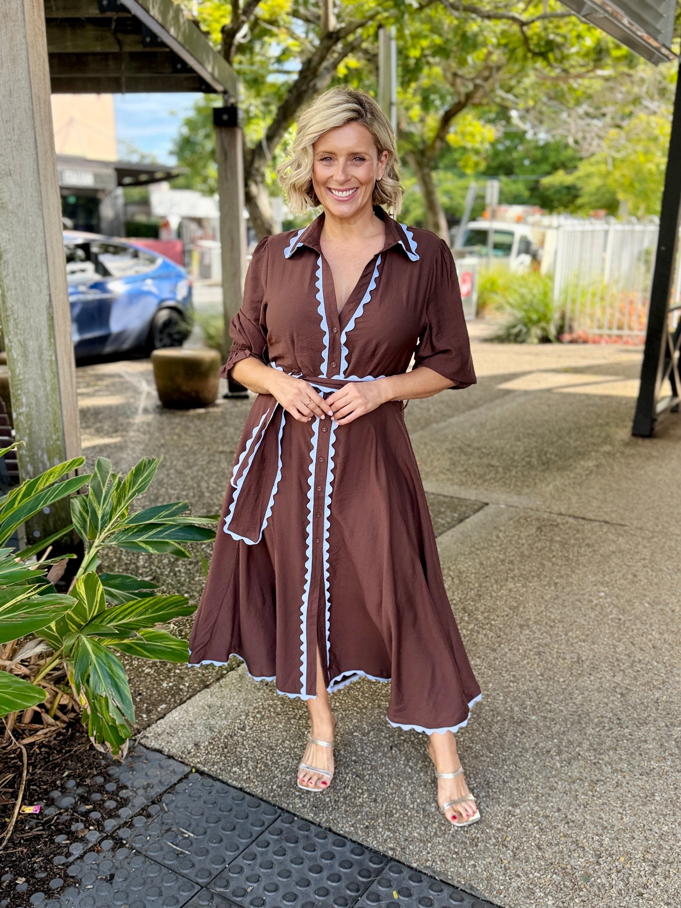 Poppy Dress - Choc