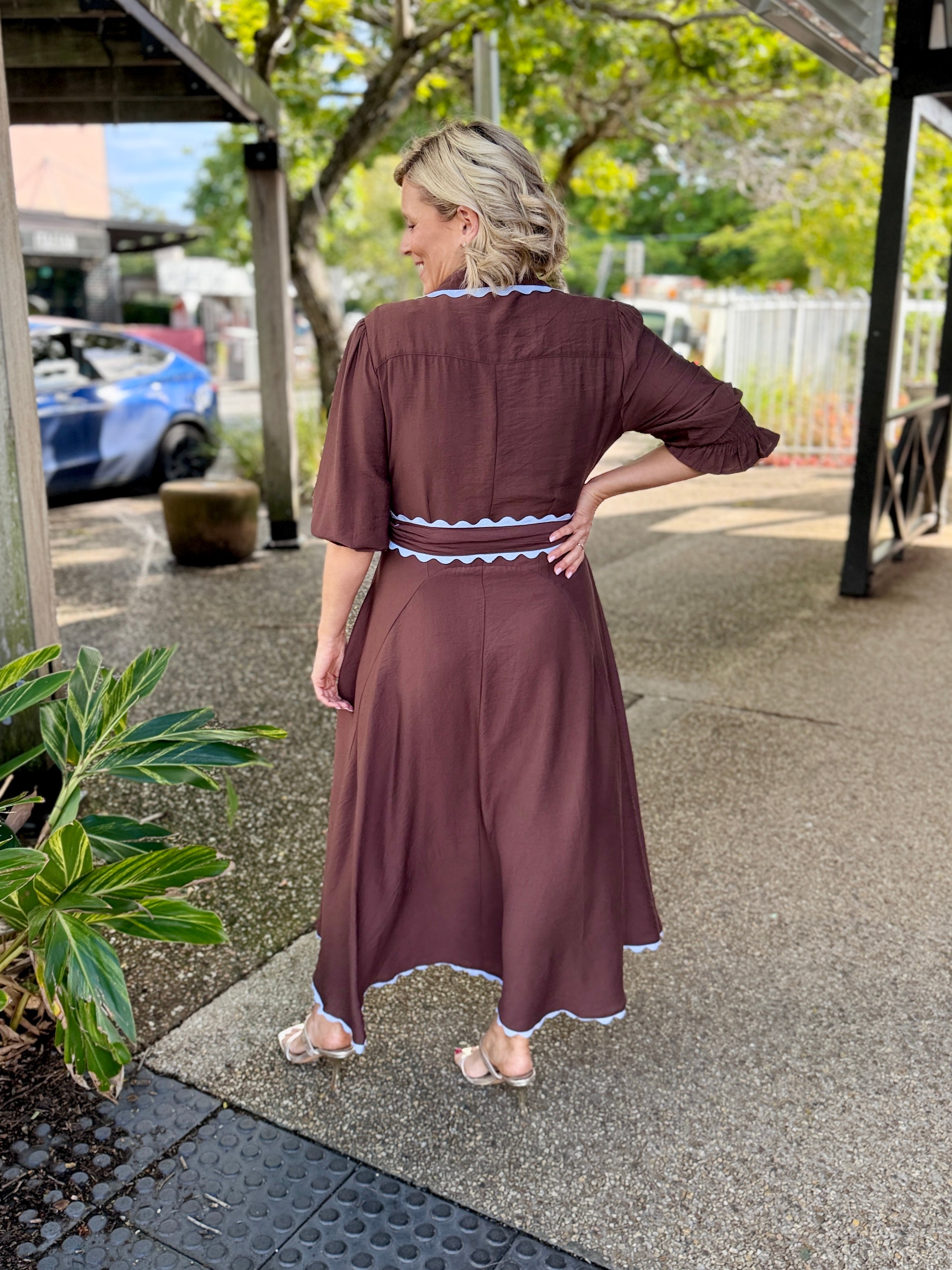 Poppy Dress - Choc
