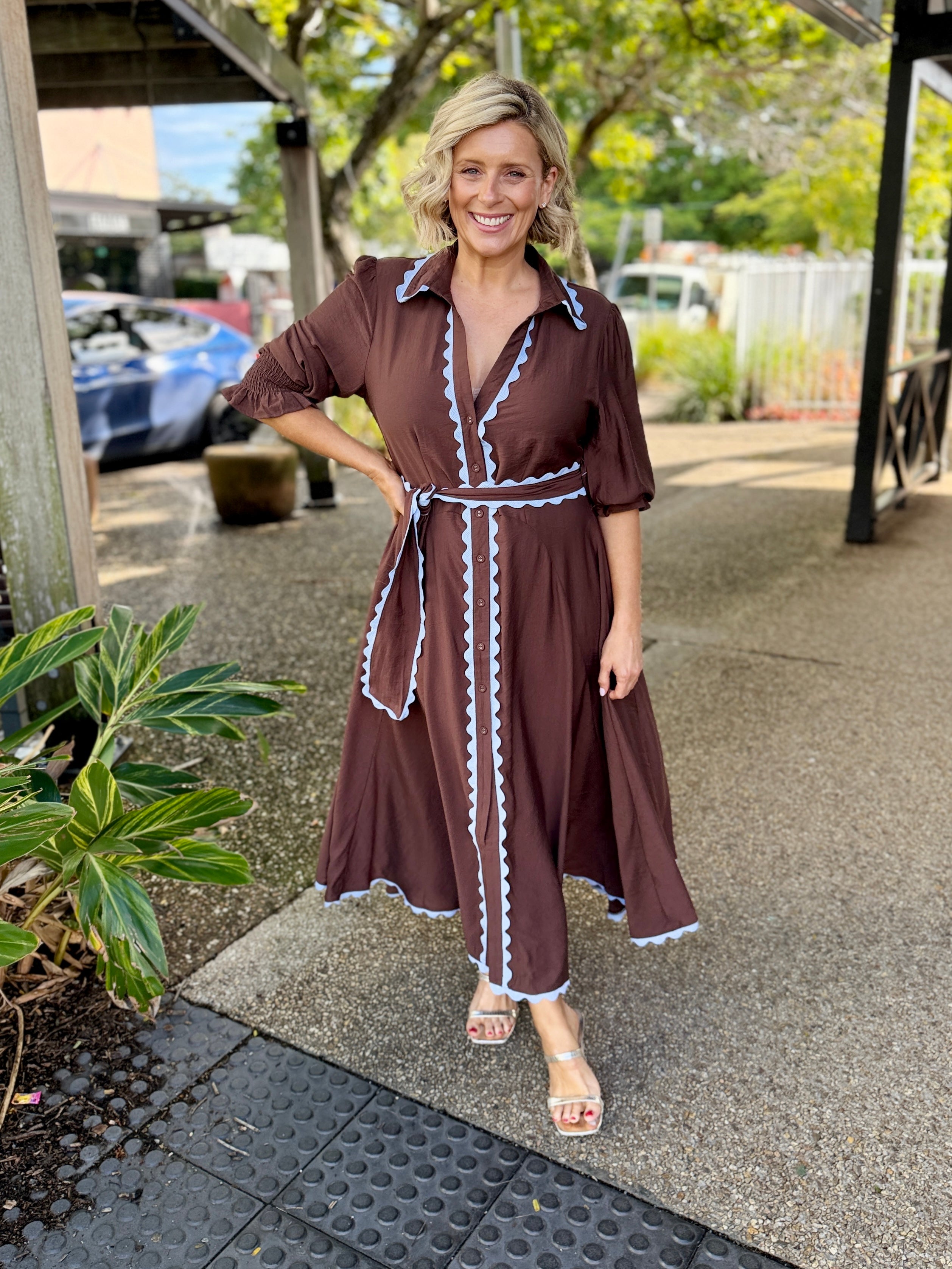 Poppy Dress - Choc