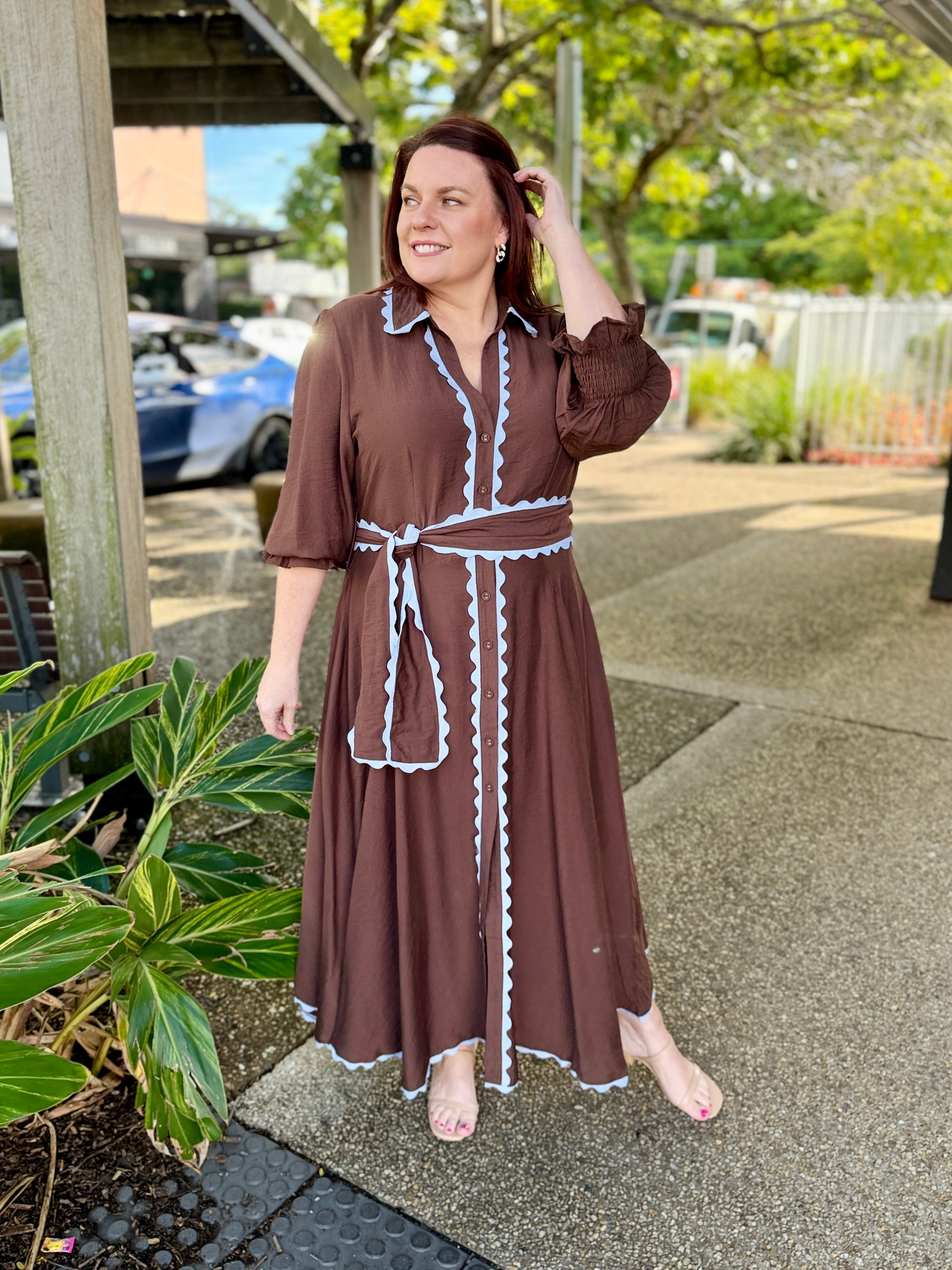 Poppy Dress - Choc