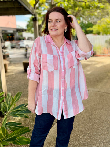 Raven Shirt – Pink