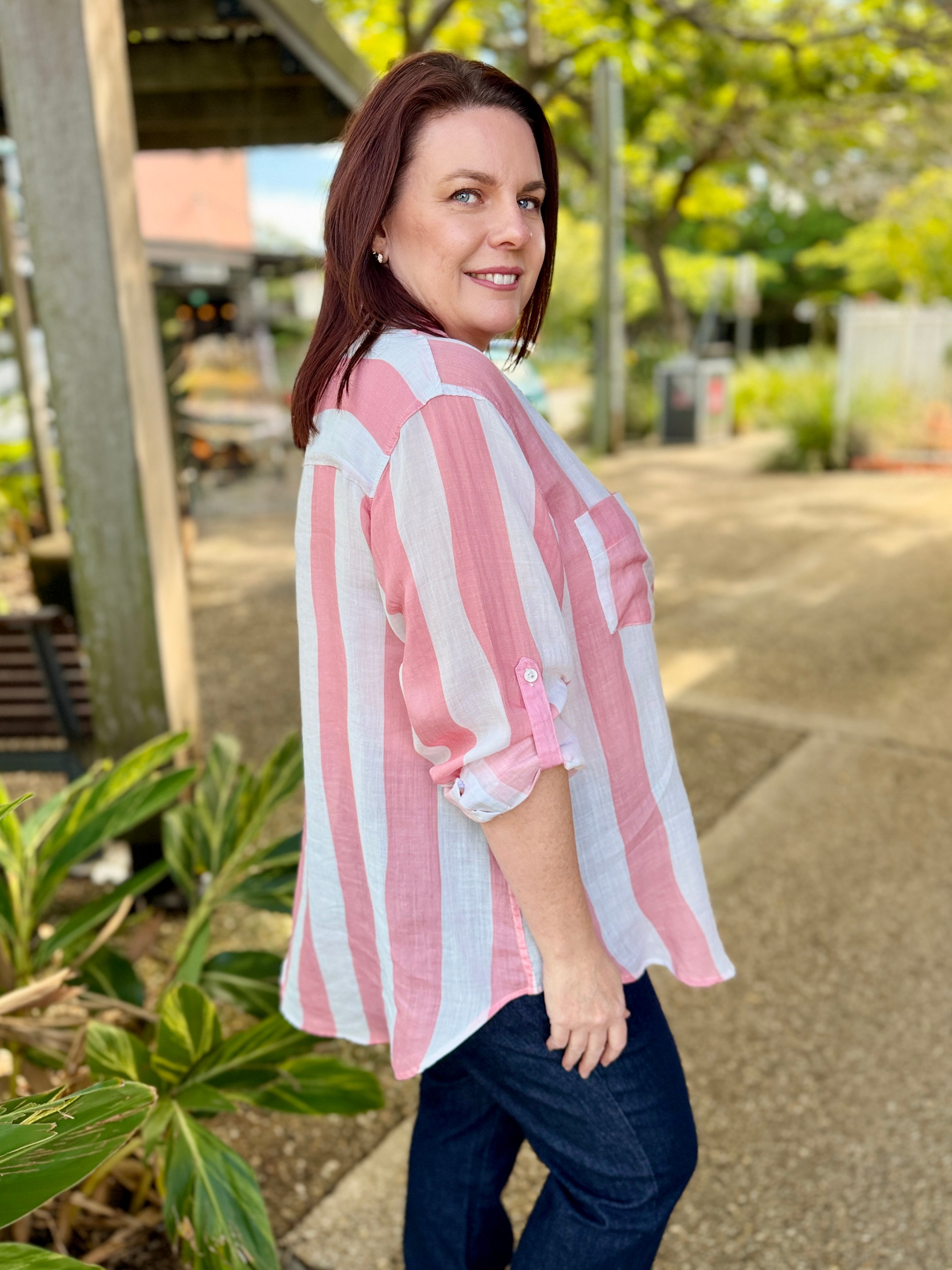 Raven Shirt – Pink
