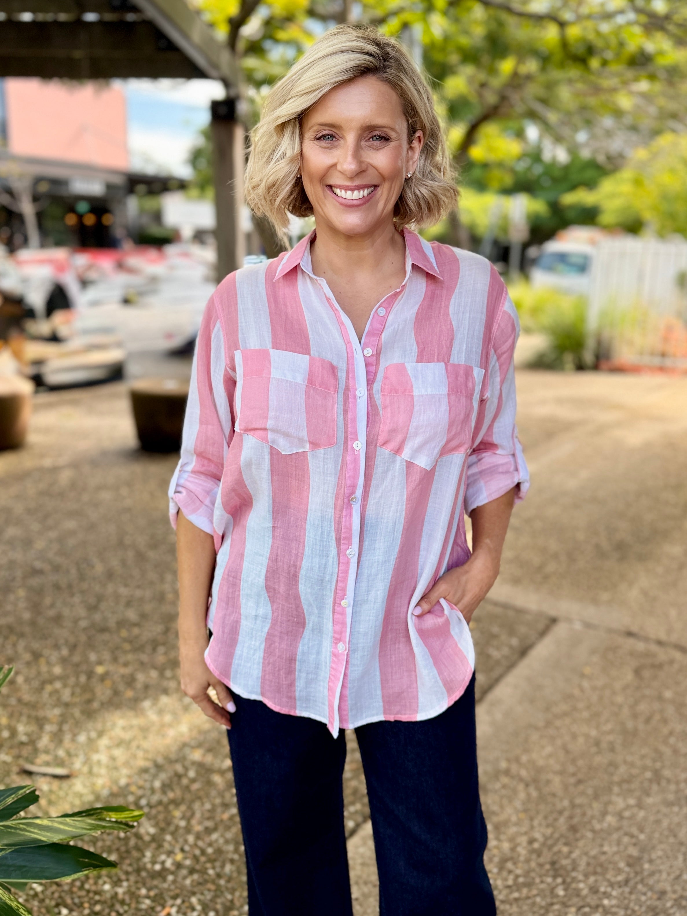 Raven Shirt – Pink
