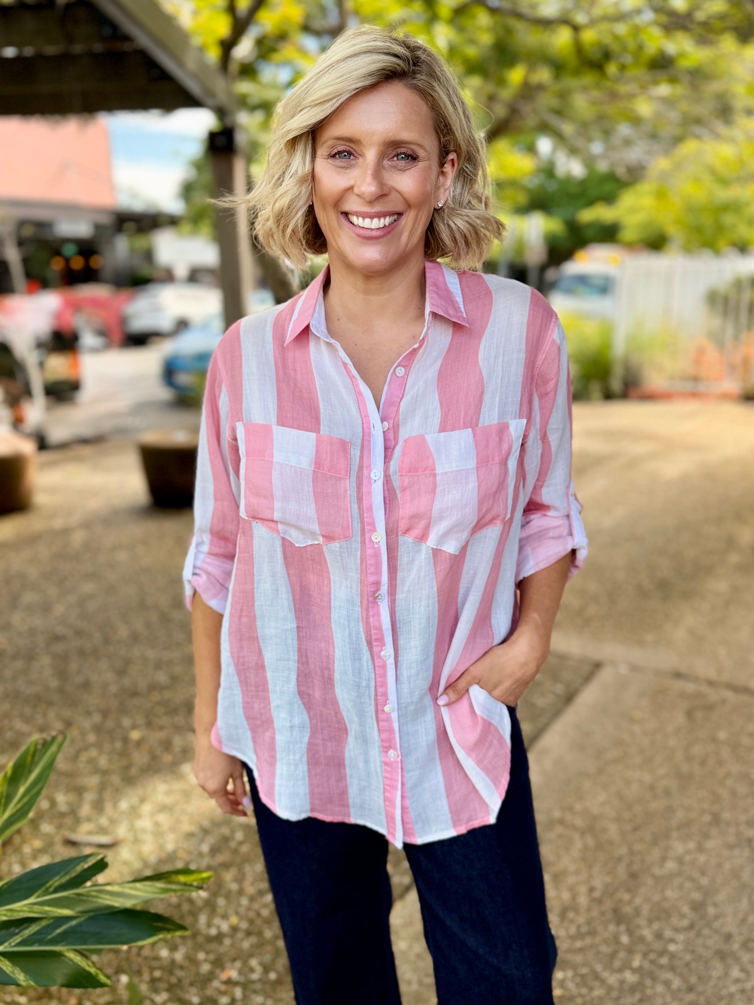 Raven Shirt – Pink