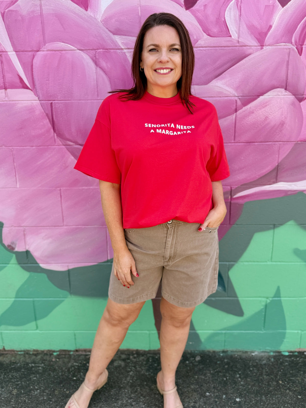 Senorita Margs Tee - Red