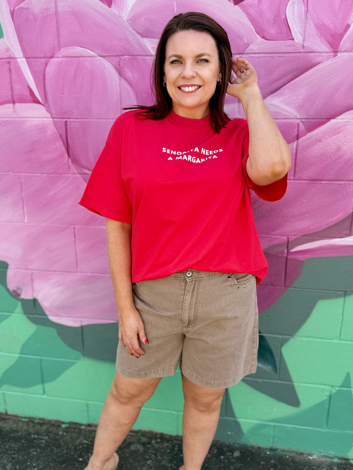 Senorita Margs Tee - Red