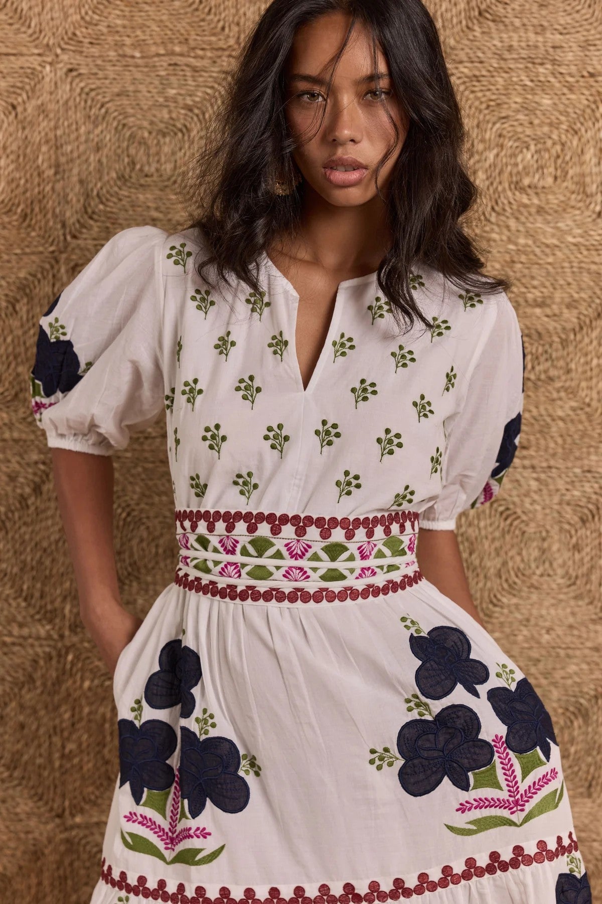 Alcaraz Maxi Dress - White