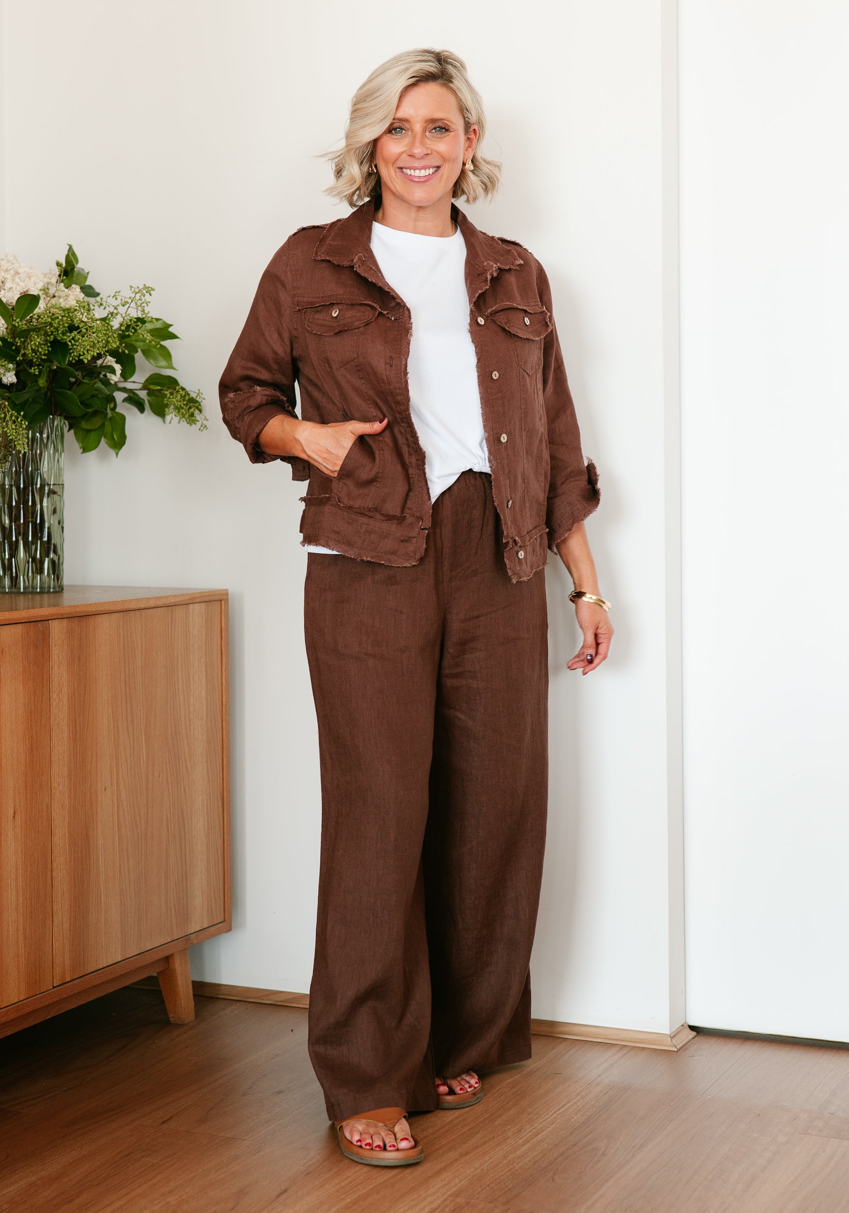 Ravello Jacket – Choc