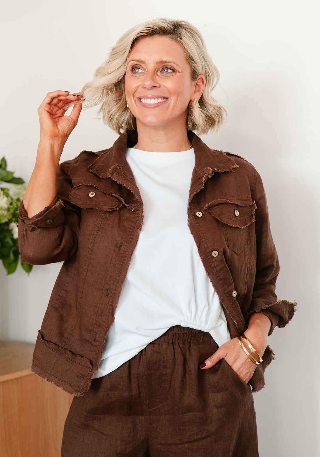 Ravello Jacket – Choc