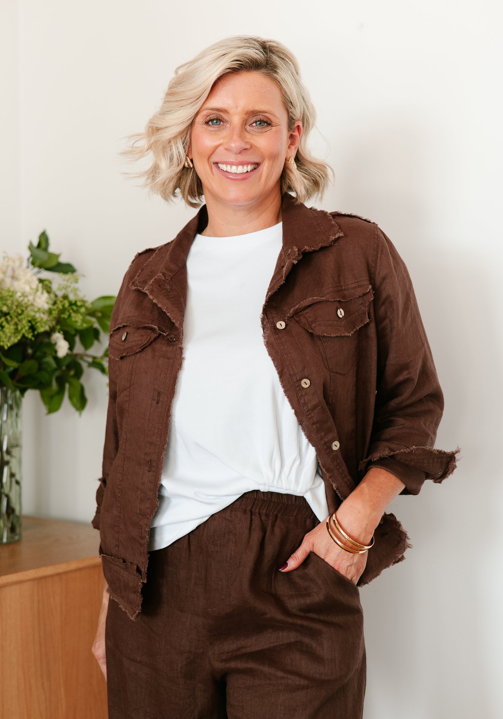 Ravello Jacket – Choc